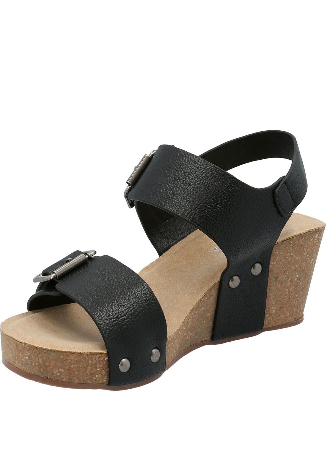 Sandalia Mujer Greider Negro-3