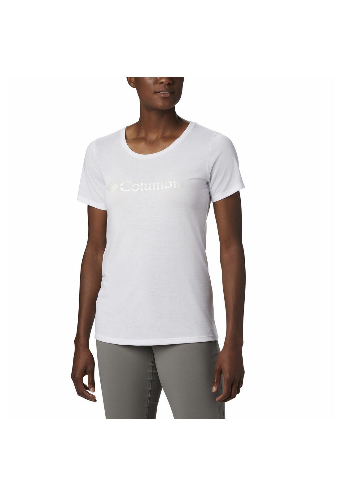 Polera Mujer Lava Lake Ii Ss Tee Blanco-0