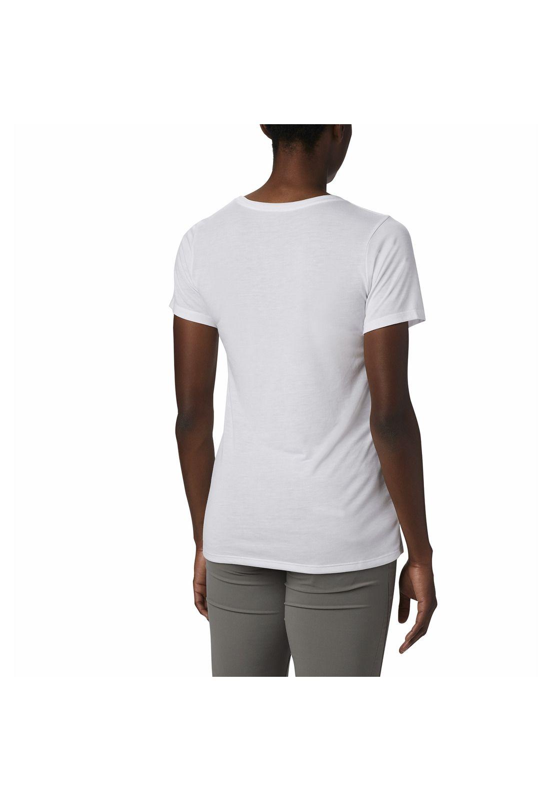 Polera Mujer Lava Lake Ii Ss Tee Blanco-1
