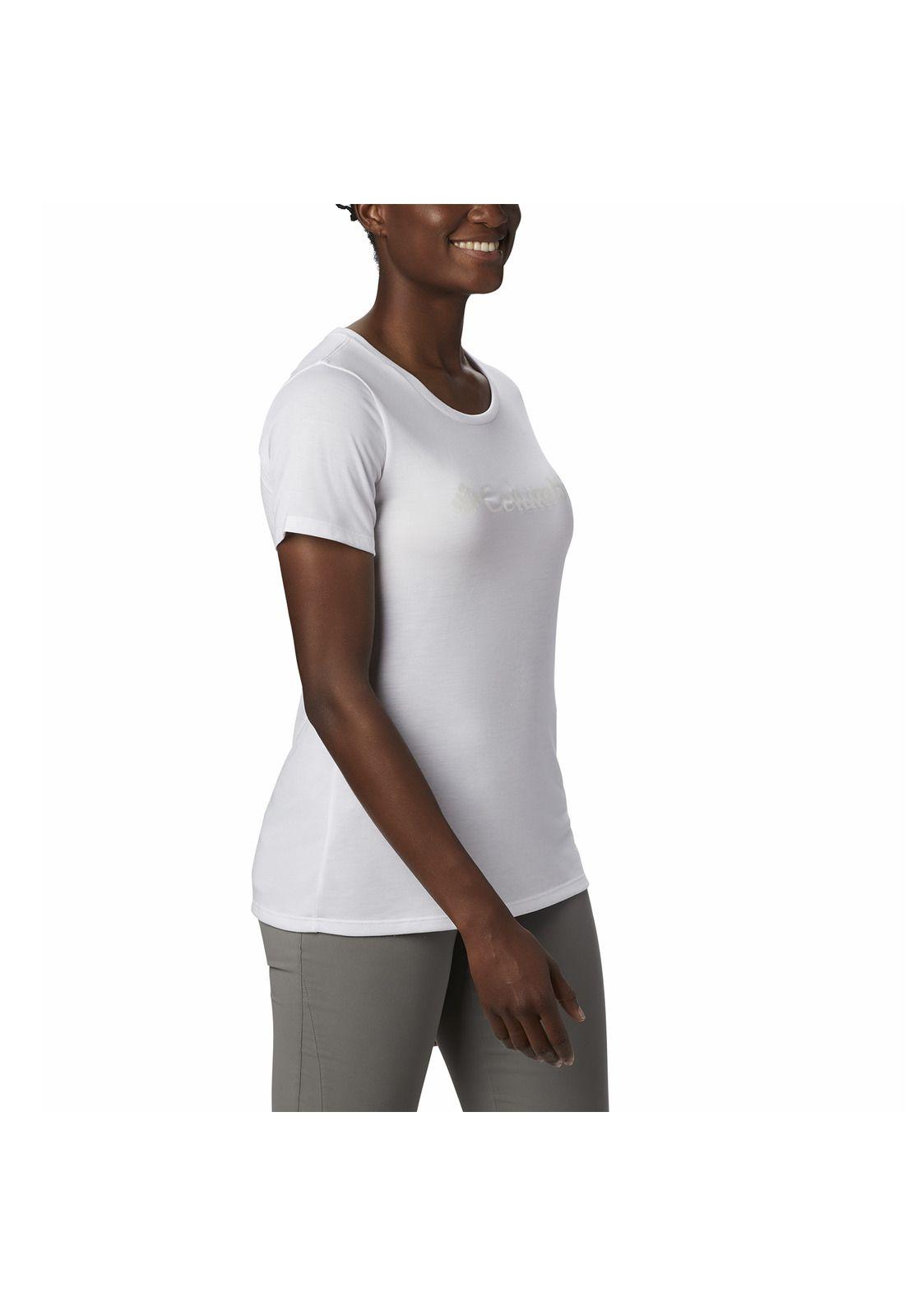 Polera Mujer Lava Lake Ii Ss Tee Blanco-2