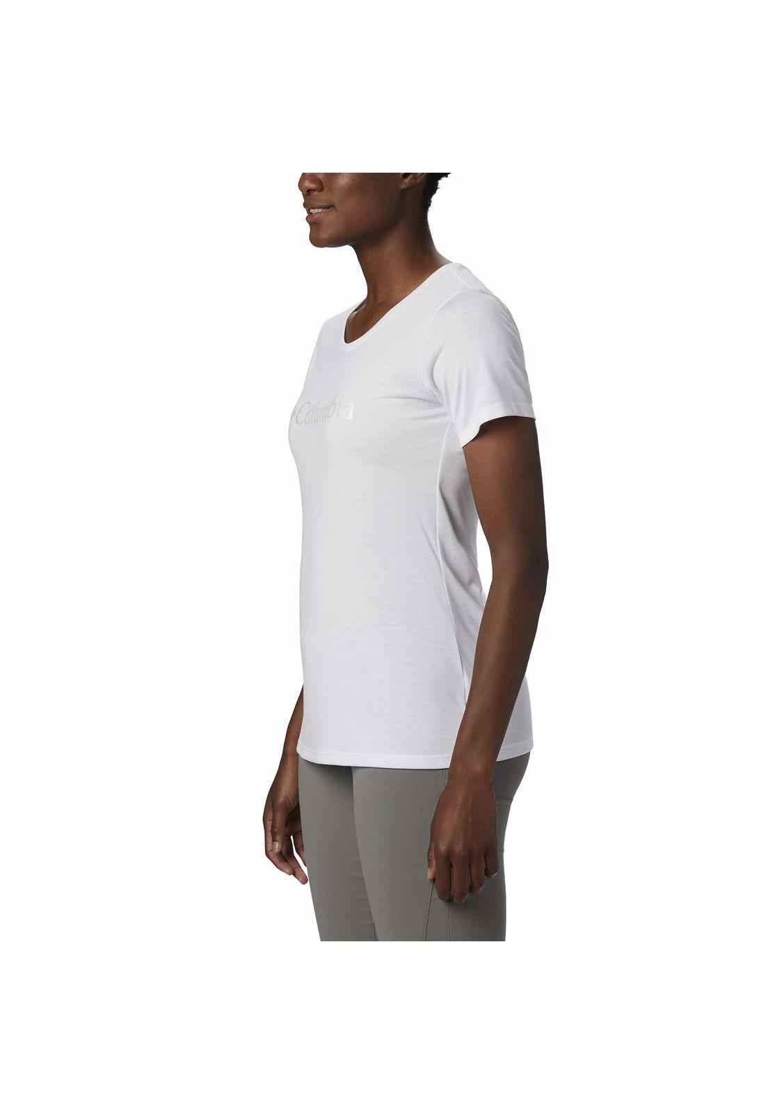 Polera Mujer Lava Lake Ii Ss Tee Blanco-4