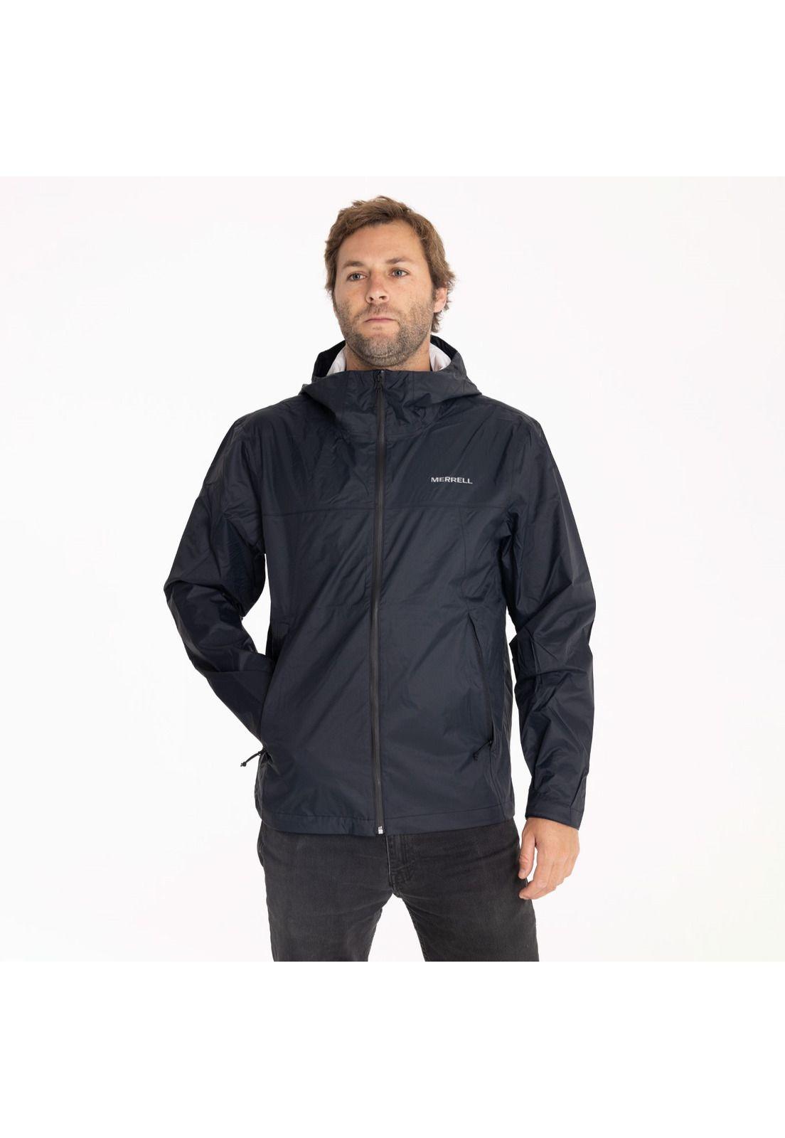 Impermeable Hombre Fallon Rain Shell Negro-0