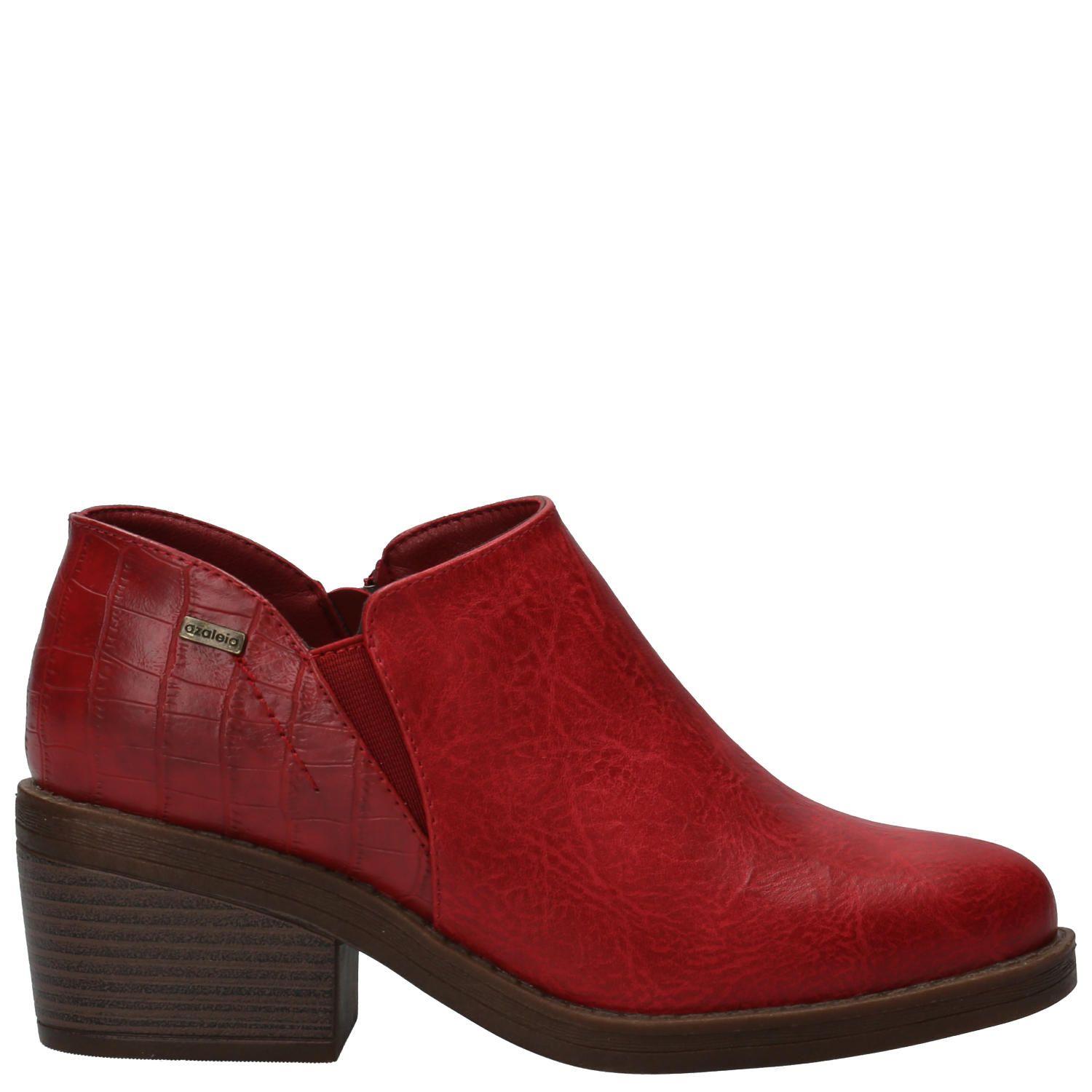 Botín Kaia Rojo Mujer-3