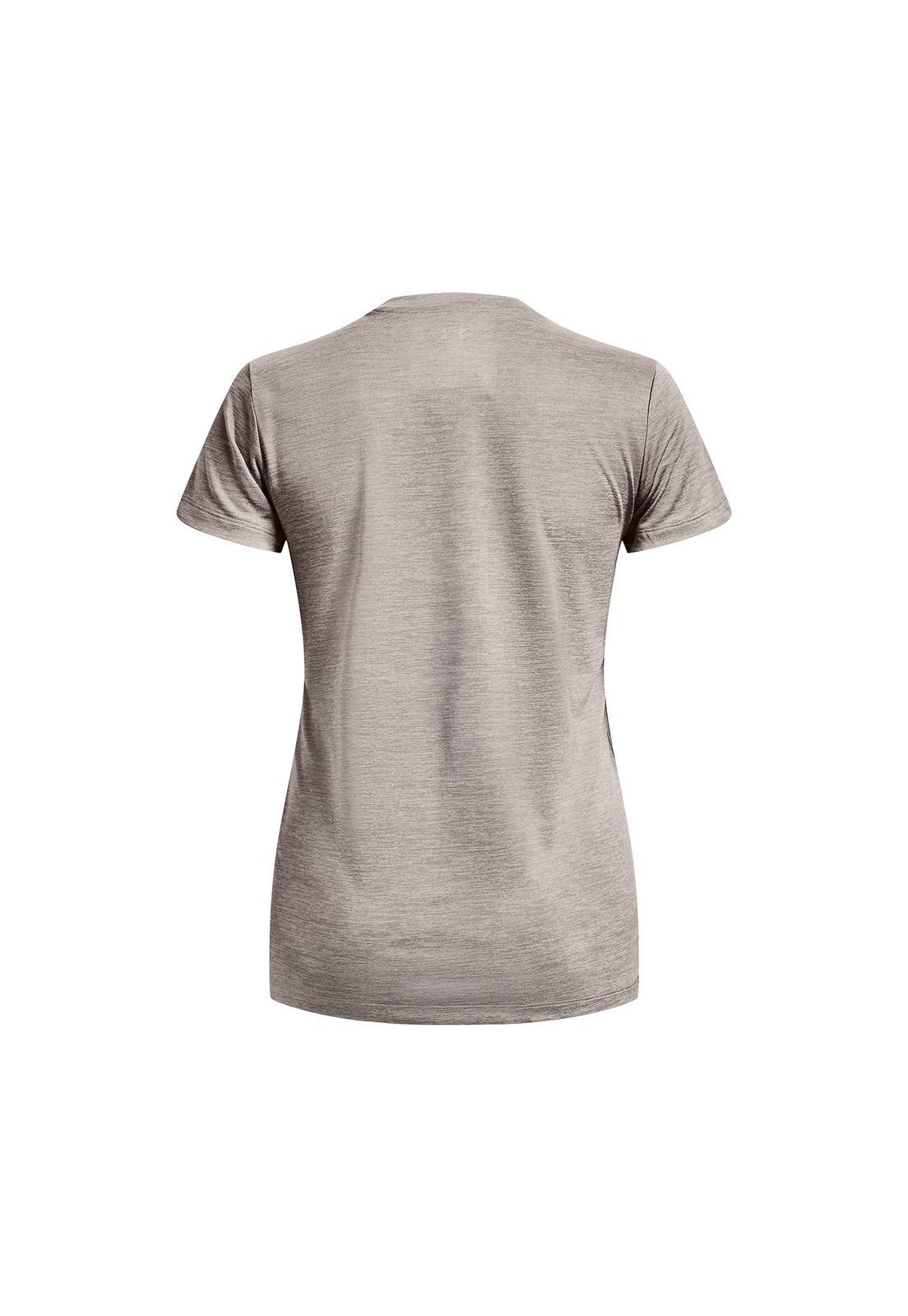 Polera M/C Mujer Tech Ssv - Twist Gris-1