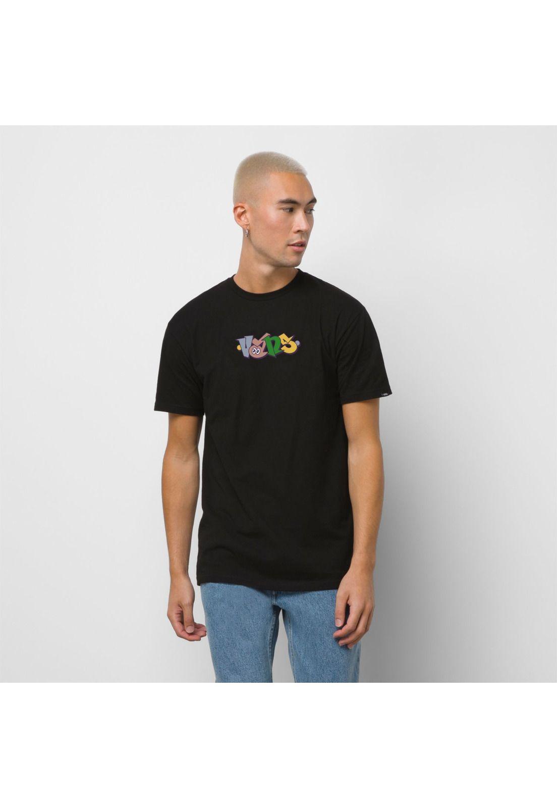 Polera M/C Hombre Logo Type Ss Tee Black-0