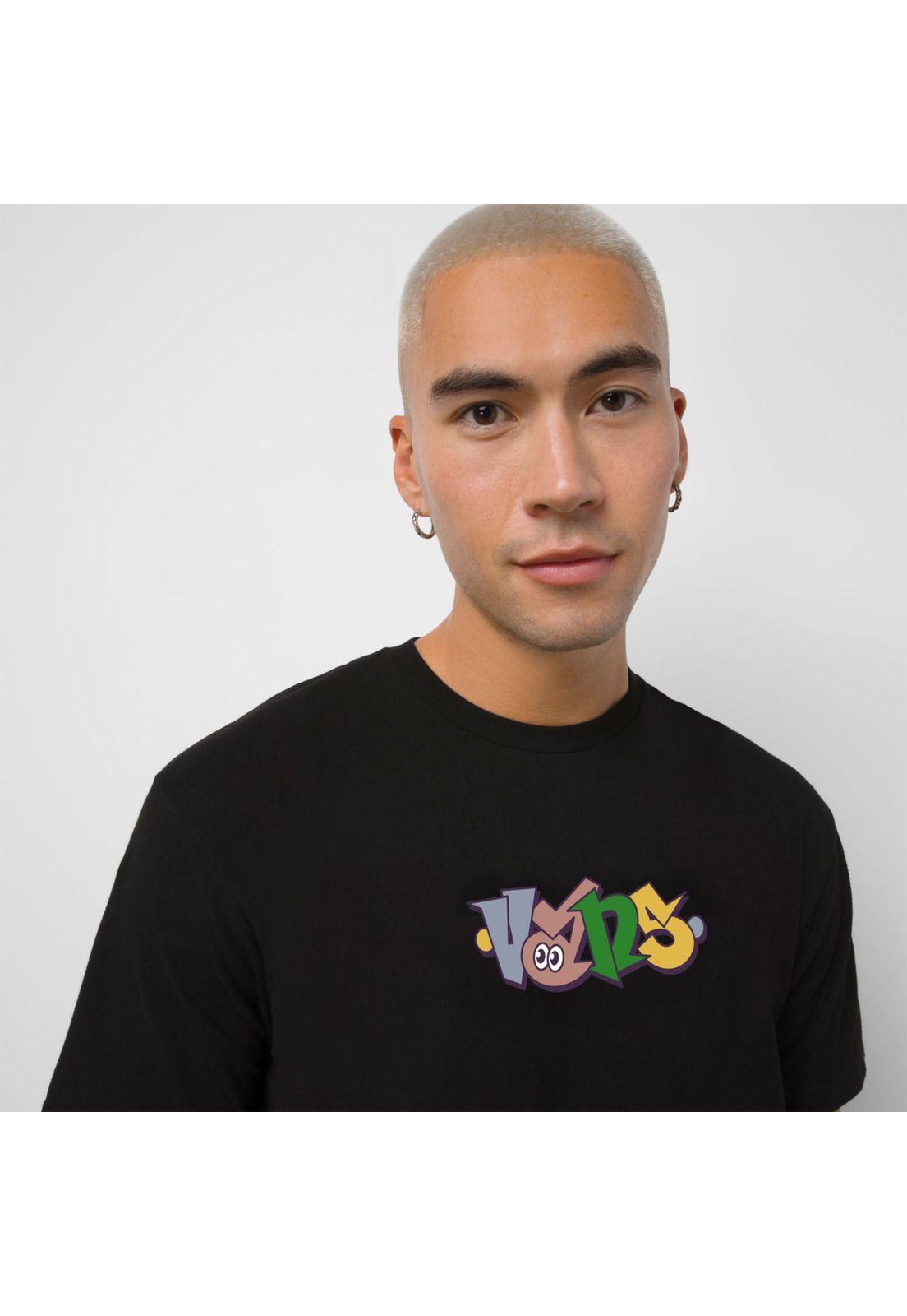 Polera M/C Hombre Logo Type Ss Tee Black-3