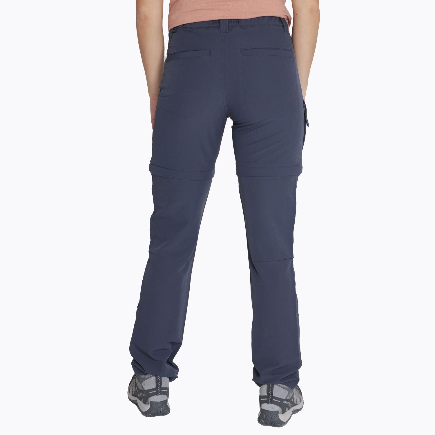 Pantalón Impermeable 4 Way Spandex Azul Mujer-1