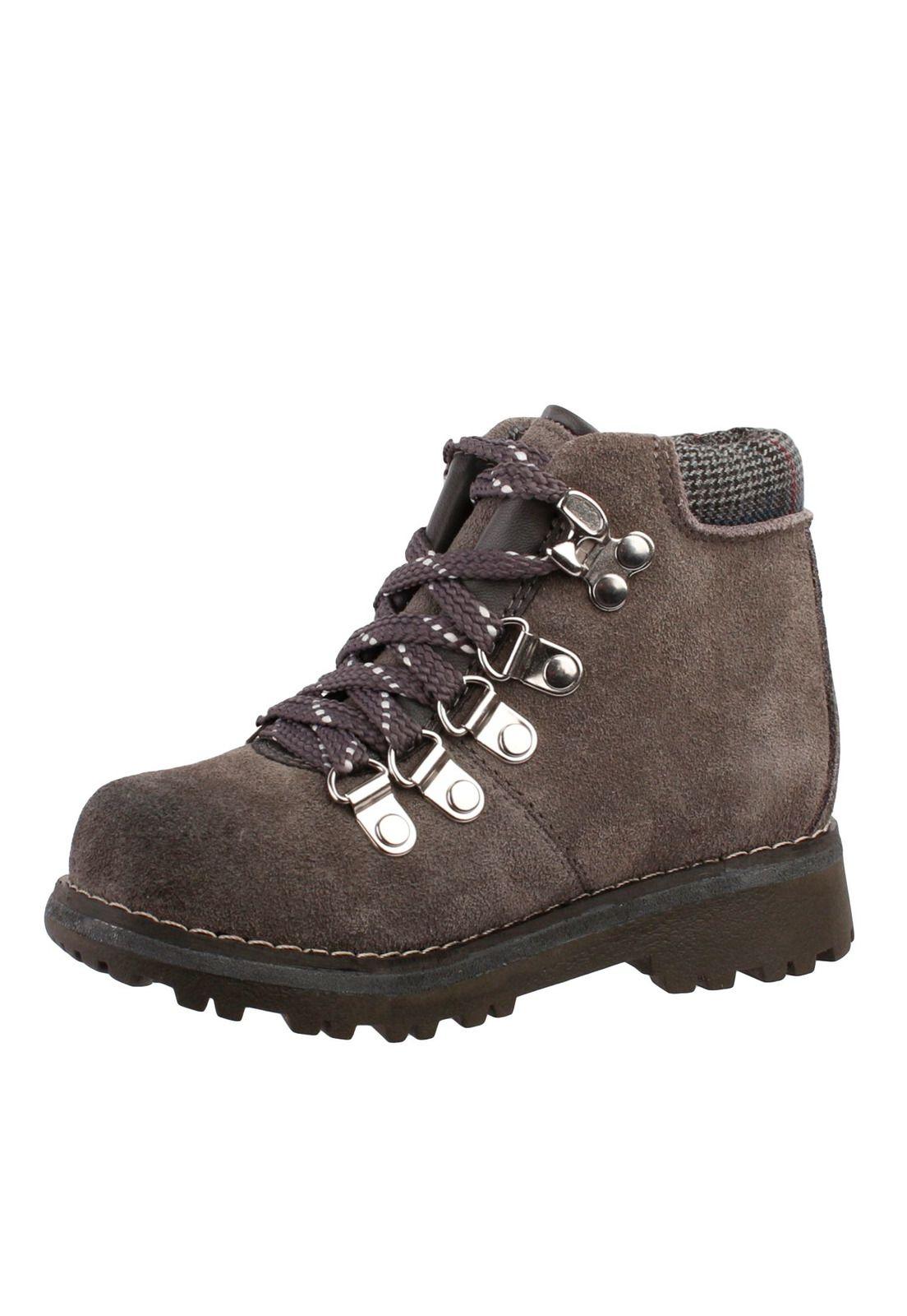 Botin Cuero Welcome Gris-3