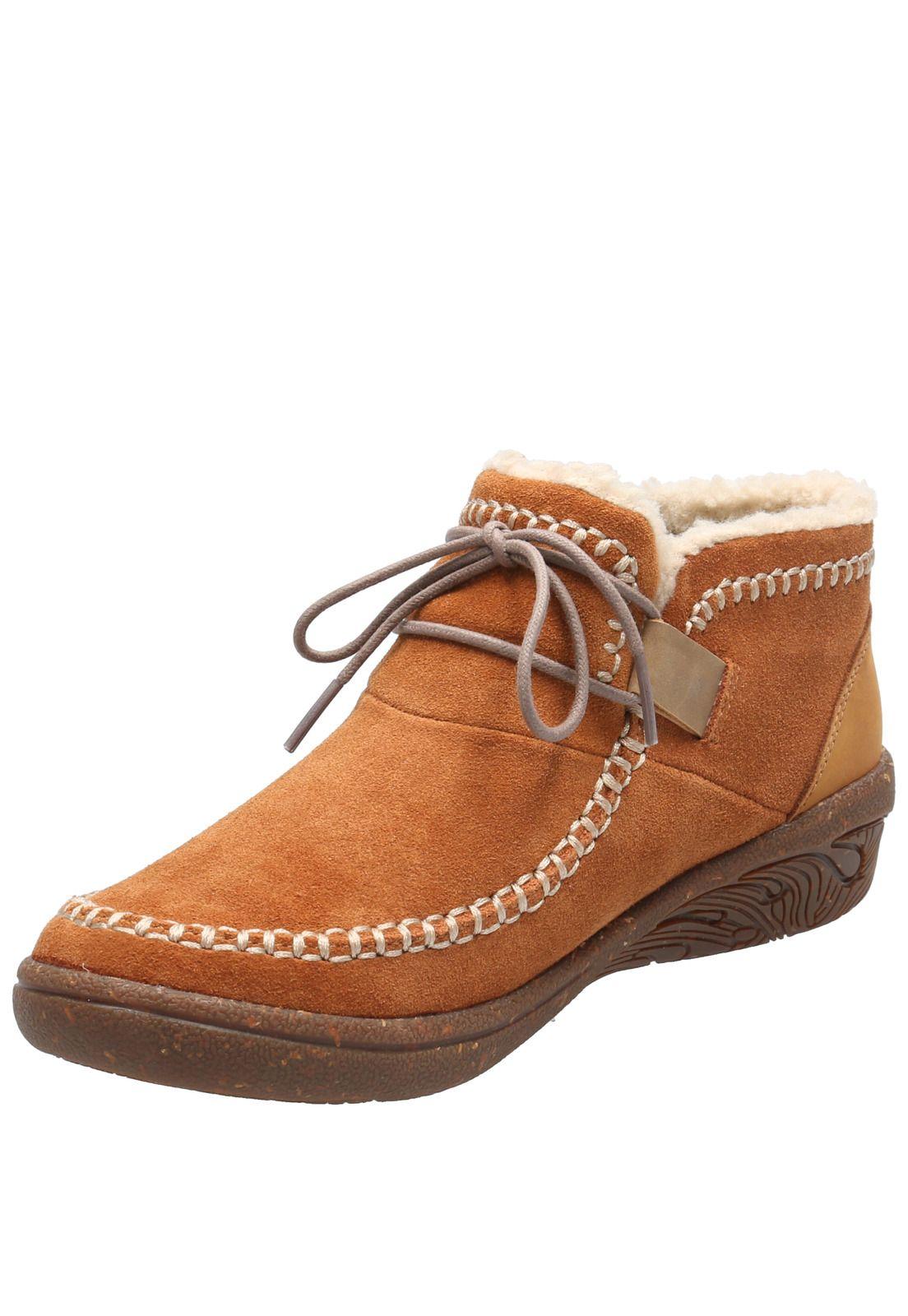 Botín Cuero Mujer Cipres Brown-4