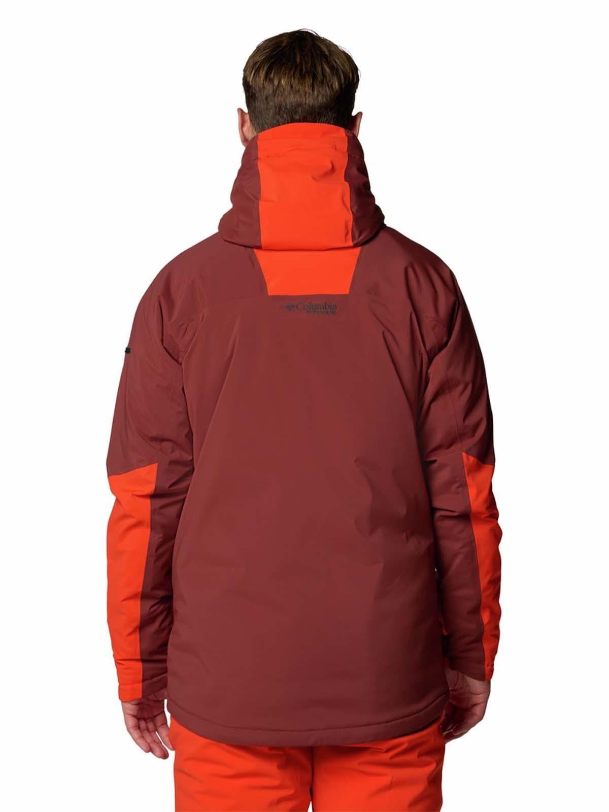 Parka impermeable Hombre Cirque Bowl Ski Rojo-9