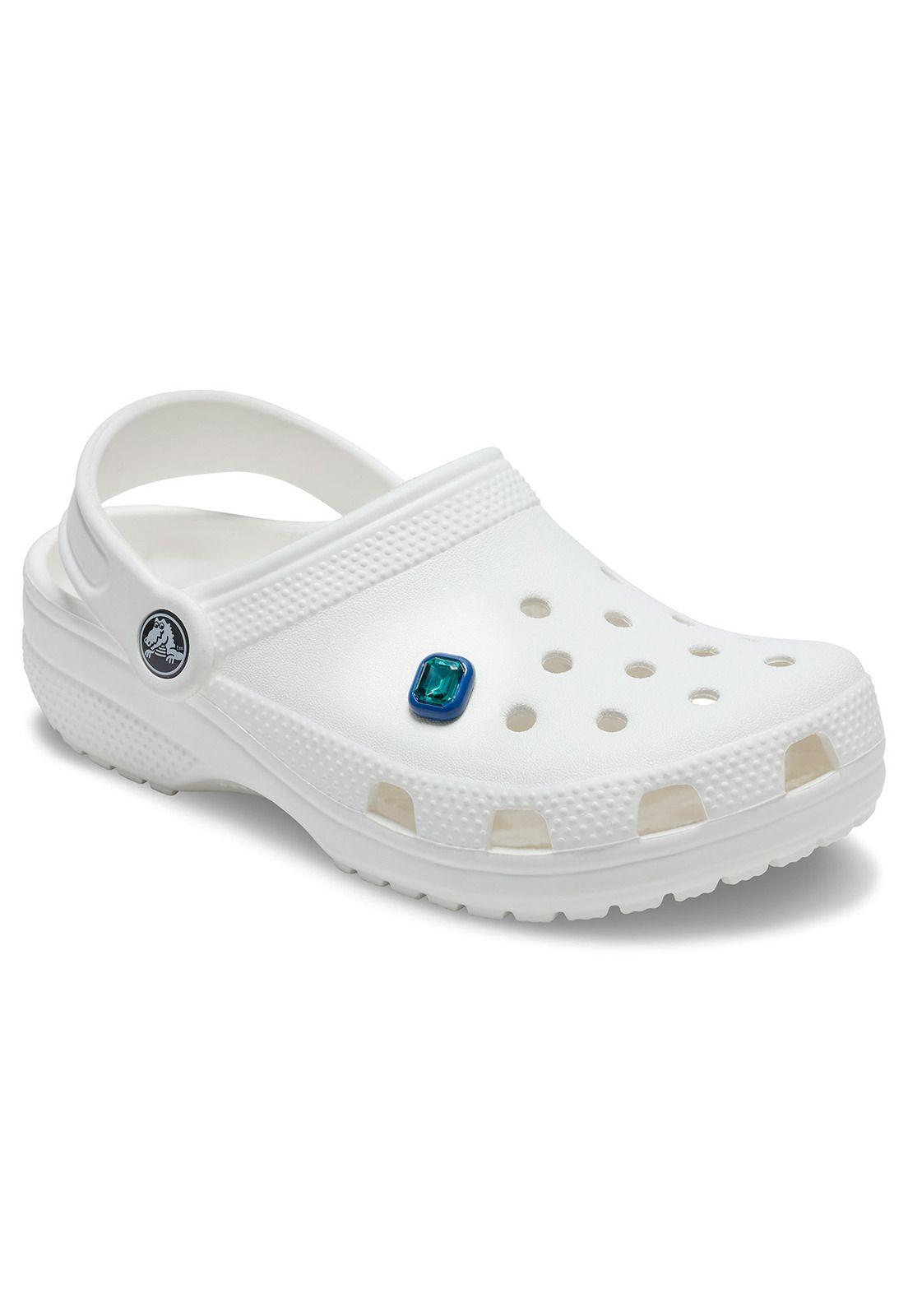 Jibbitz Crocs Acrílico Con Esmeralda Verde-1