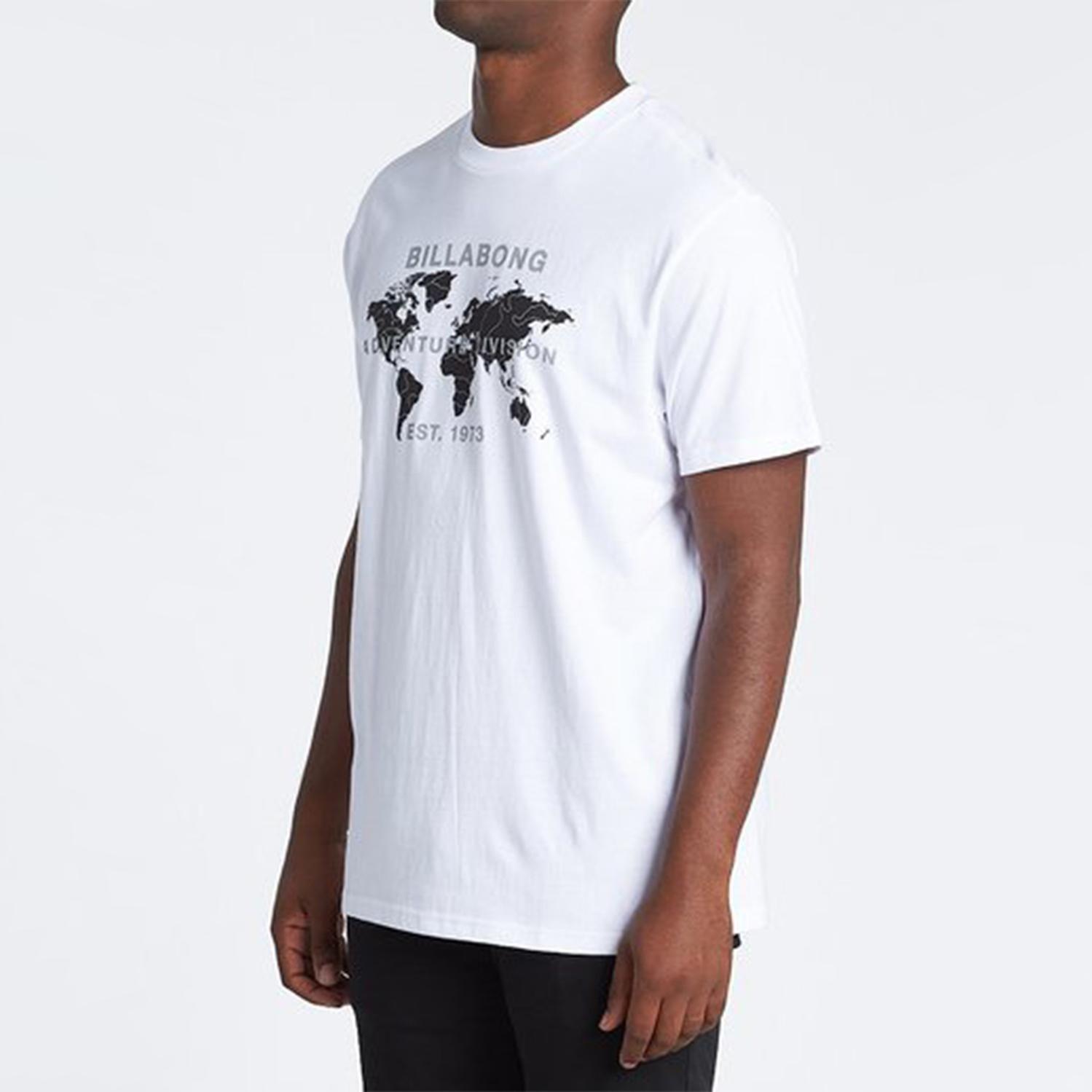 Polera M/C  International Blanco Hombre-1