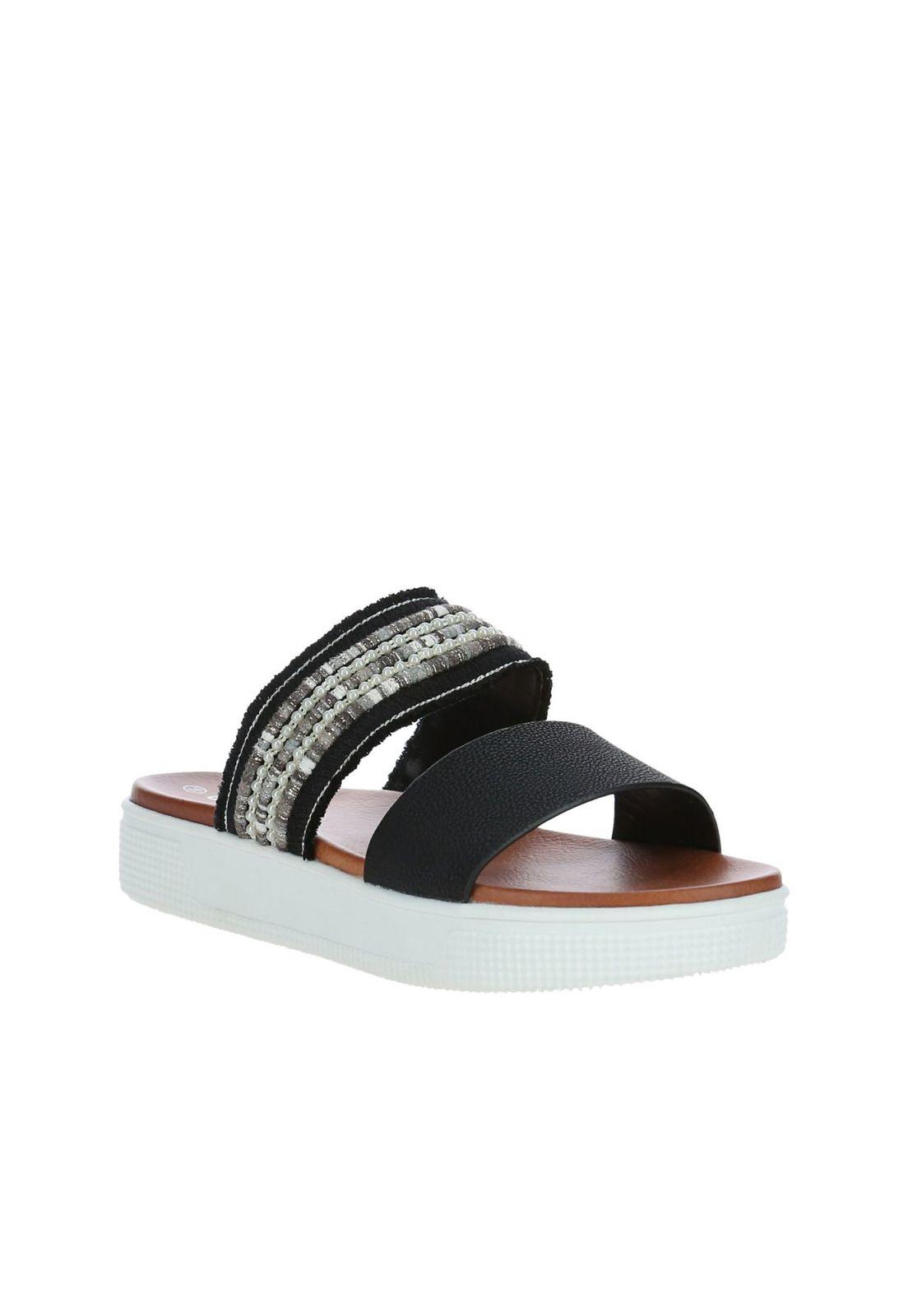 Sandalia Mujer Galore Negro-0