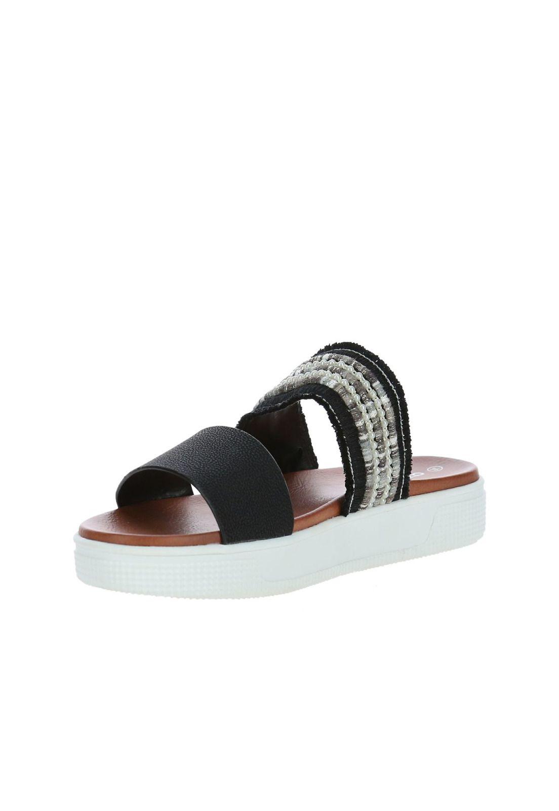 Sandalia Mujer Galore Negro-3