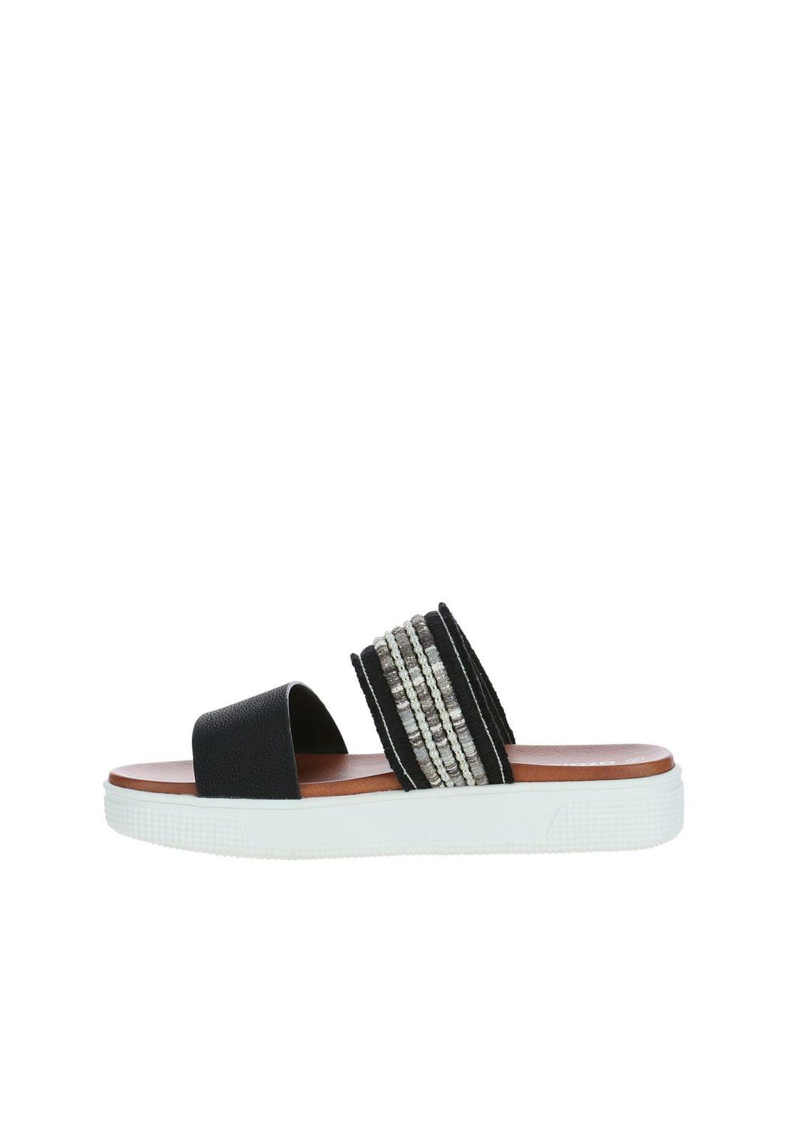 Sandalia Mujer Galore Negro-4