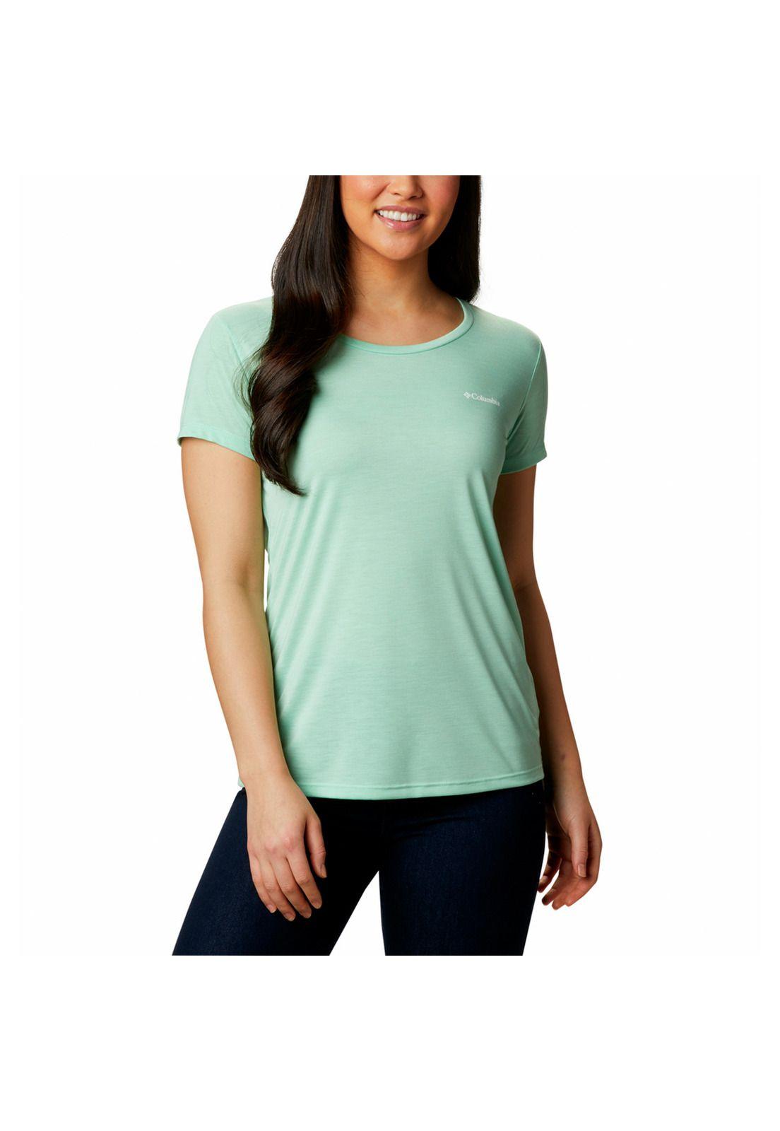 Polera Mujer Lava Lake Ii Ss Tee Menta-0