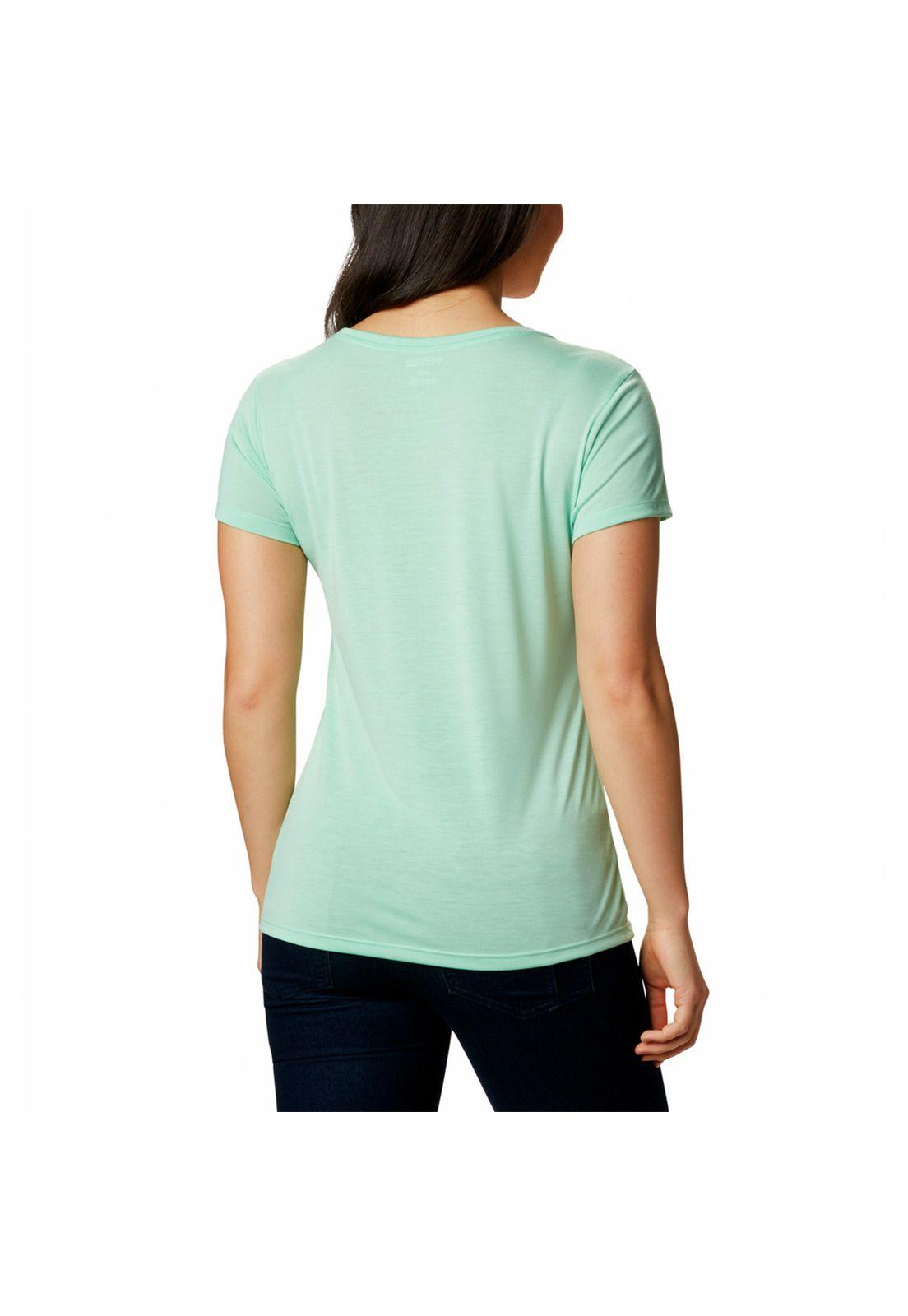 Polera Mujer Lava Lake Ii Ss Tee Menta-2