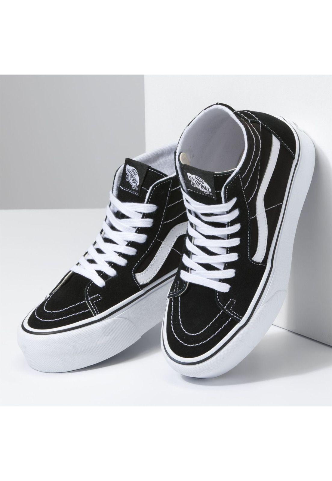 Zapatilla Unisex Ua Sk8-Hi Tapered Stackform Black-3
