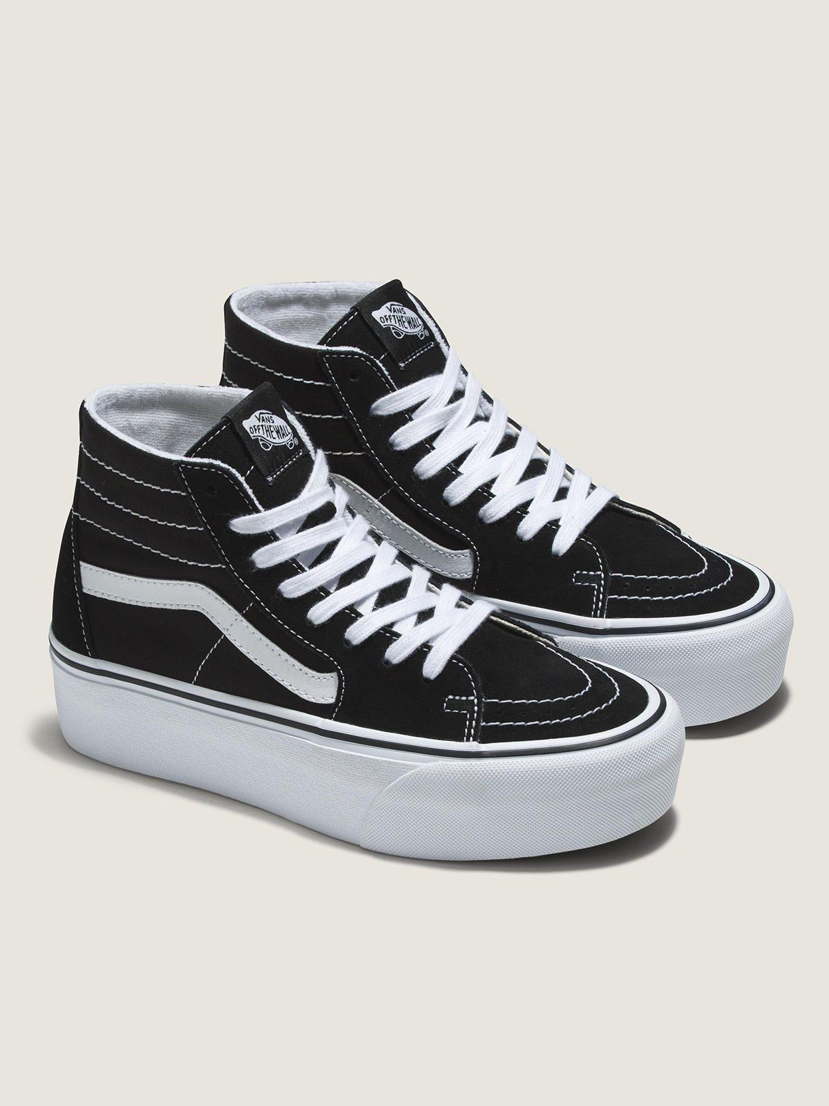 Zapatilla Unisex Ua Sk8-Hi Tapered Stackform Black-1
