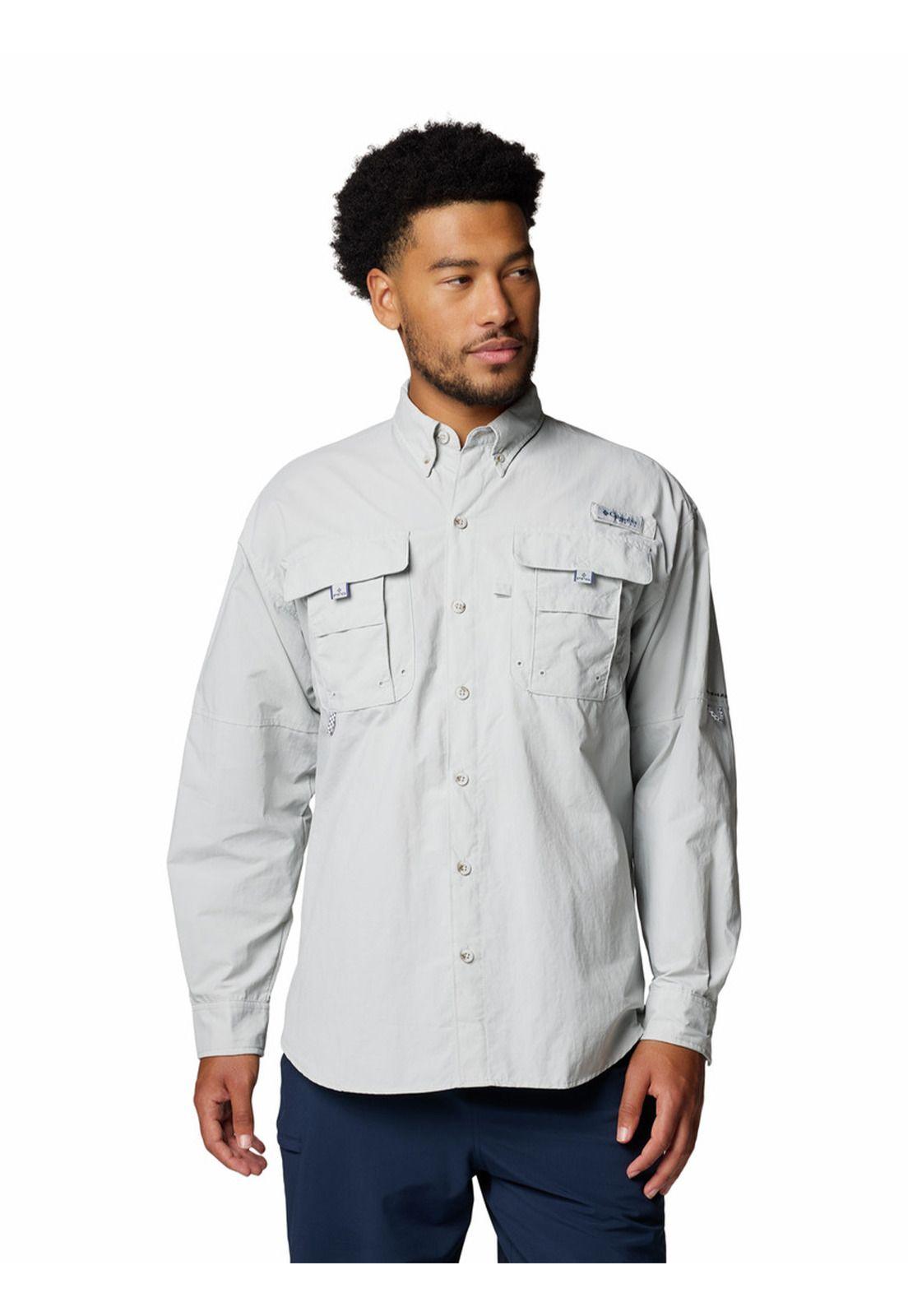 Camisa Manga Larga Hombre Bahama Ii Gris-0