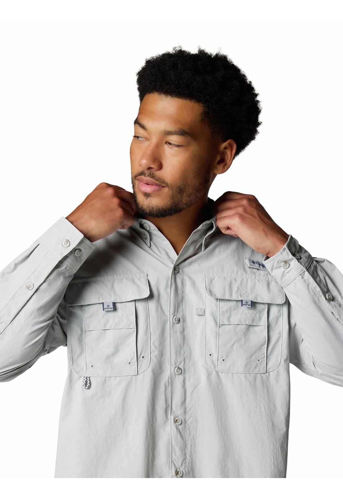 Camisa Manga Larga Hombre Bahama Ii Gris-3