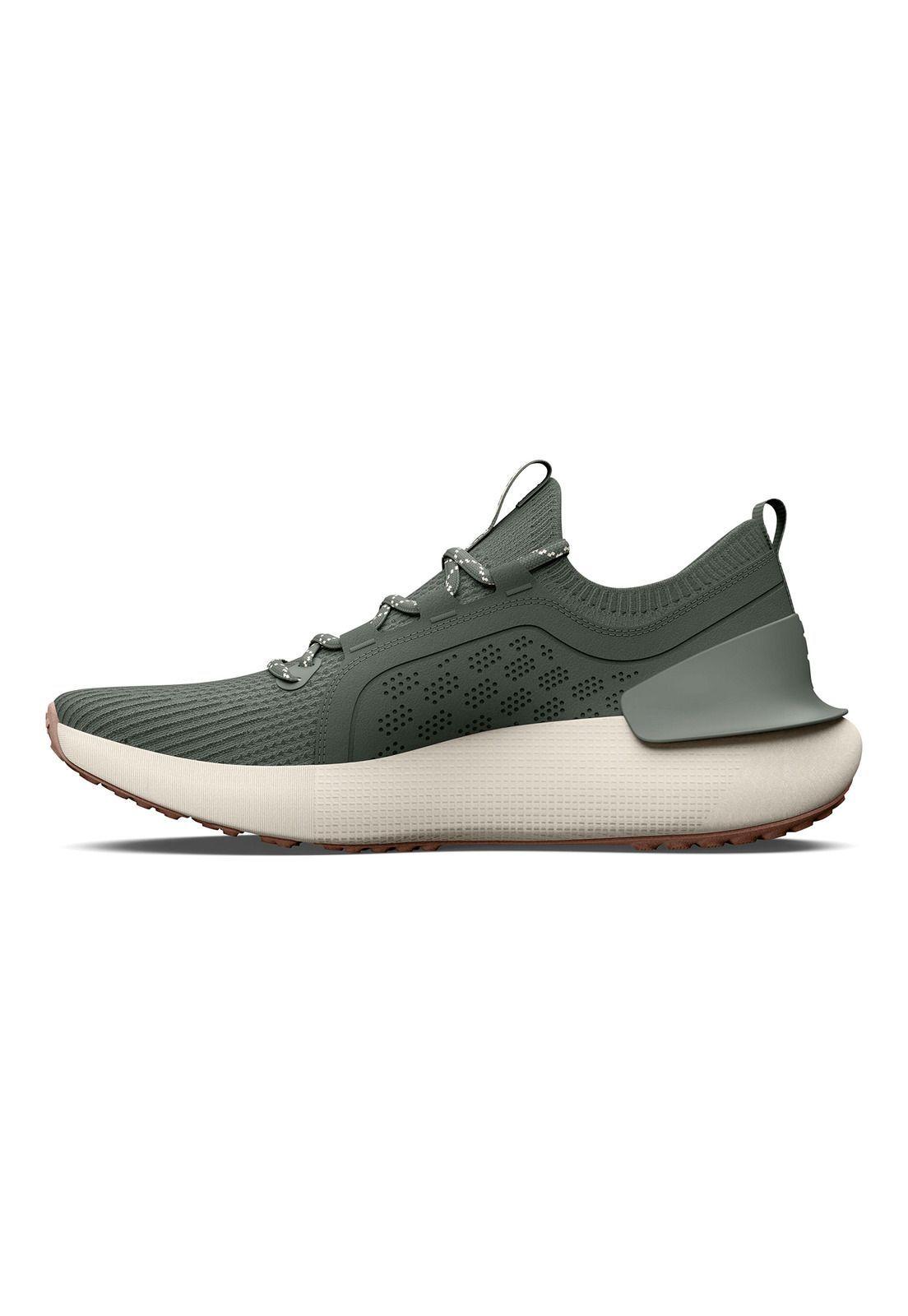 Zapatilla run UA HOVR Phantom 3 SE hombre Verde Oscuro-1
