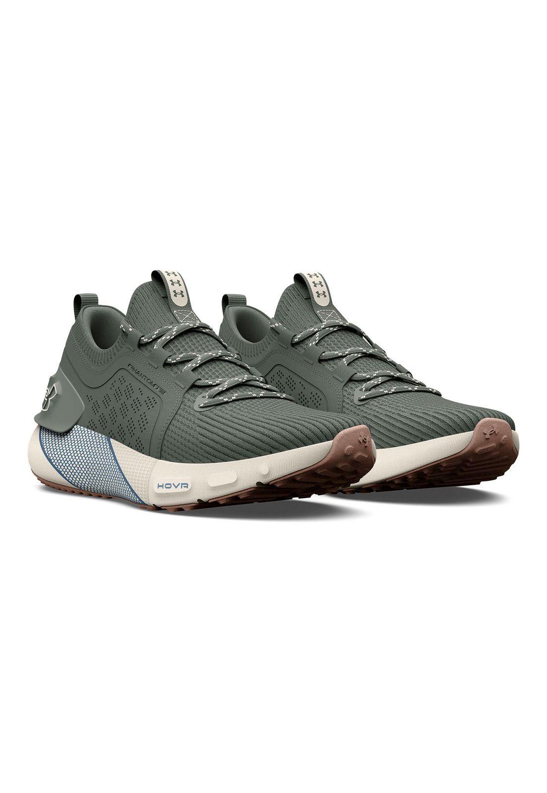 Zapatilla run UA HOVR Phantom 3 SE hombre Verde Oscuro-5