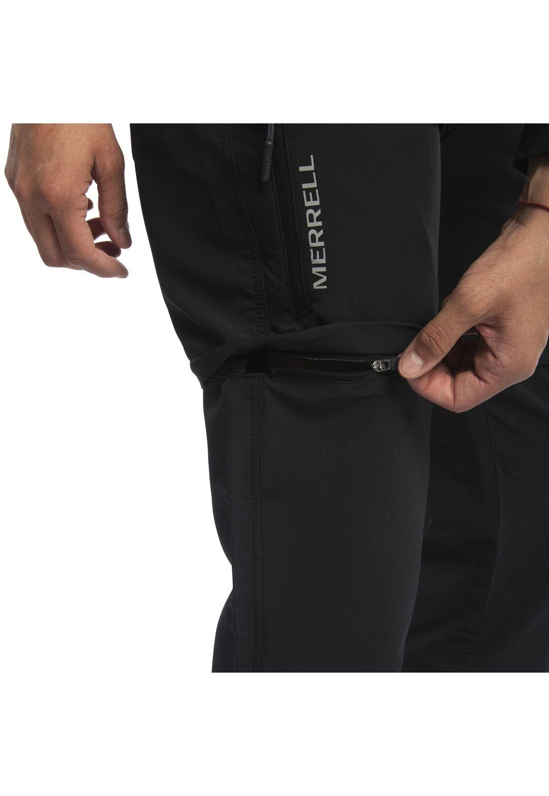 Pantalón Mujer W Repelent Detach Pa Negro-3