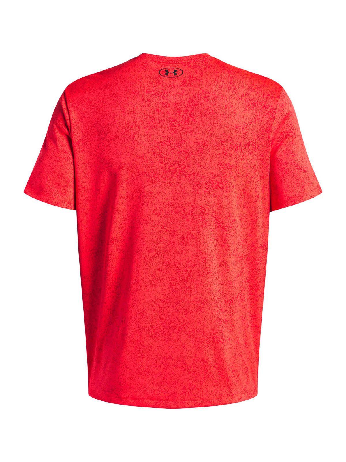 Polera Manga Corta Training para hombre Tech rojo -1