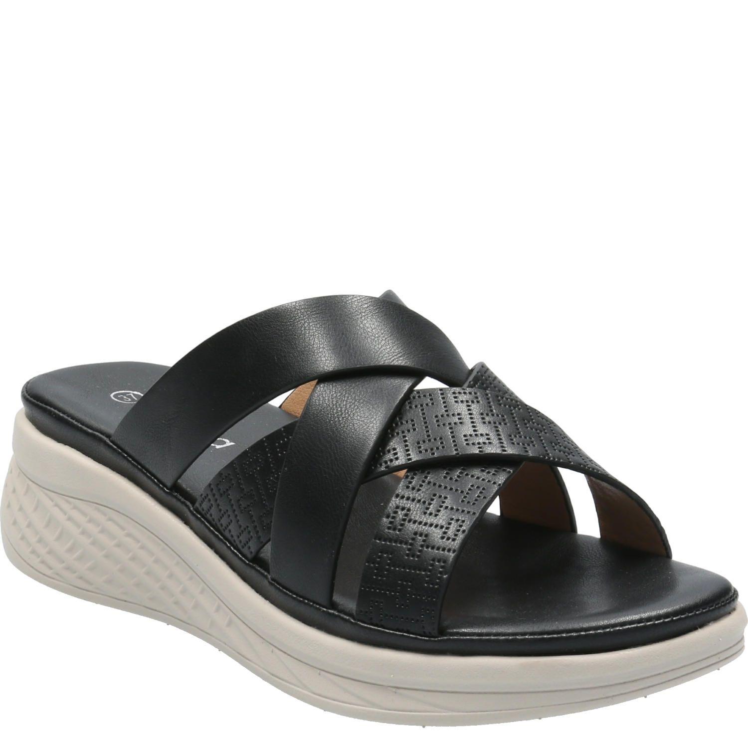 Sandalia Mujer Reliable Negro-0