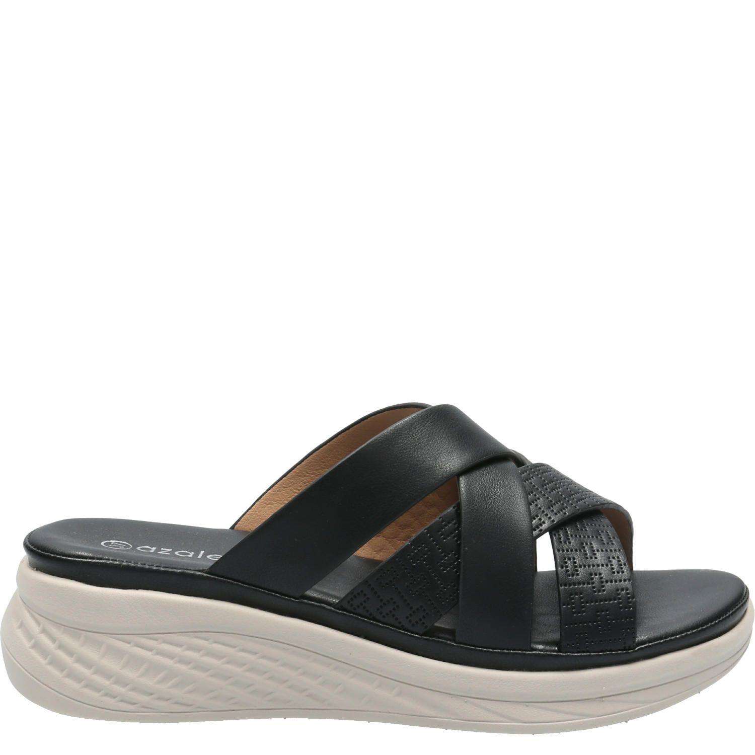 Sandalia Mujer Reliable Negro-1