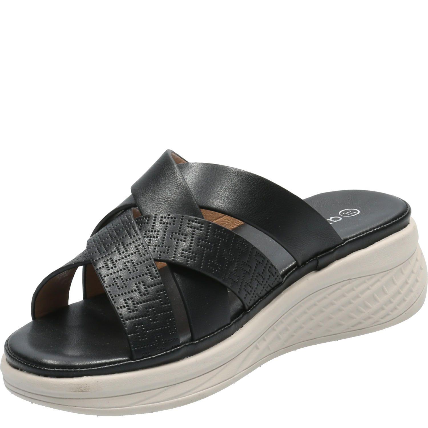 Sandalia Mujer Reliable Negro-4