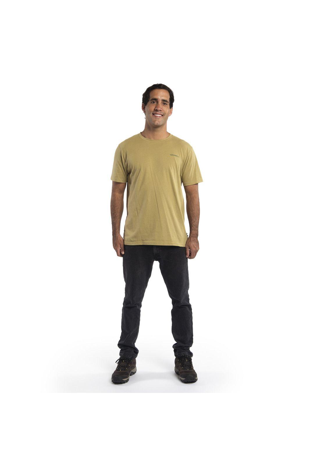 Polera Hombre Yosemite Tee Cafe-5