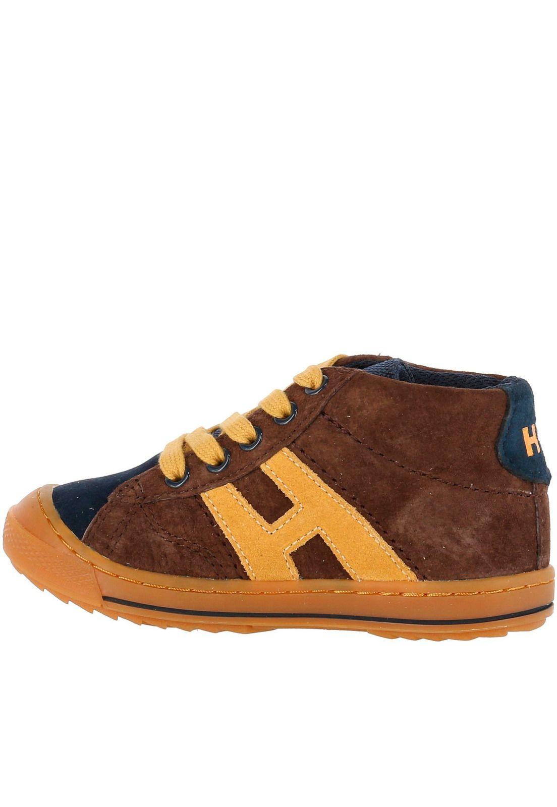 Zapatilla Cuero Hercules Café-3