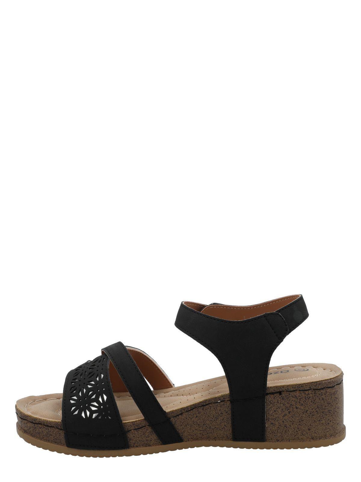 Sandalia Mujer Ravello Negro-5