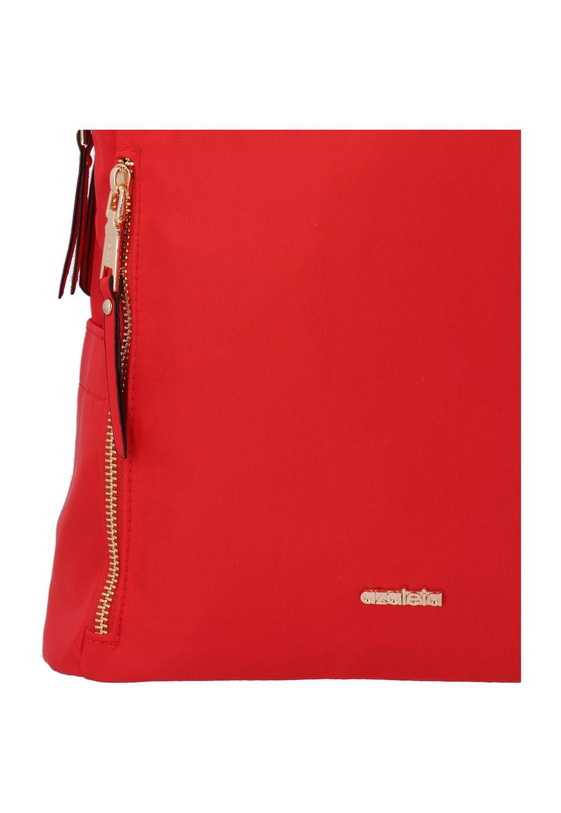Cartera Mujer Moc Backpack Rojo Mujer-4