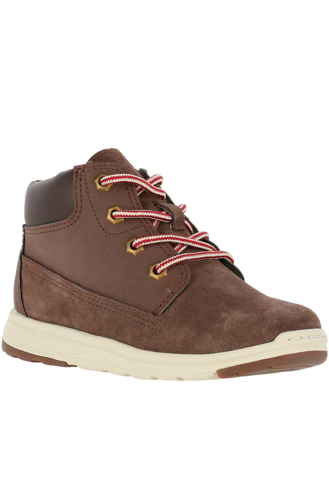 Botin Cuero Tracker Café-0