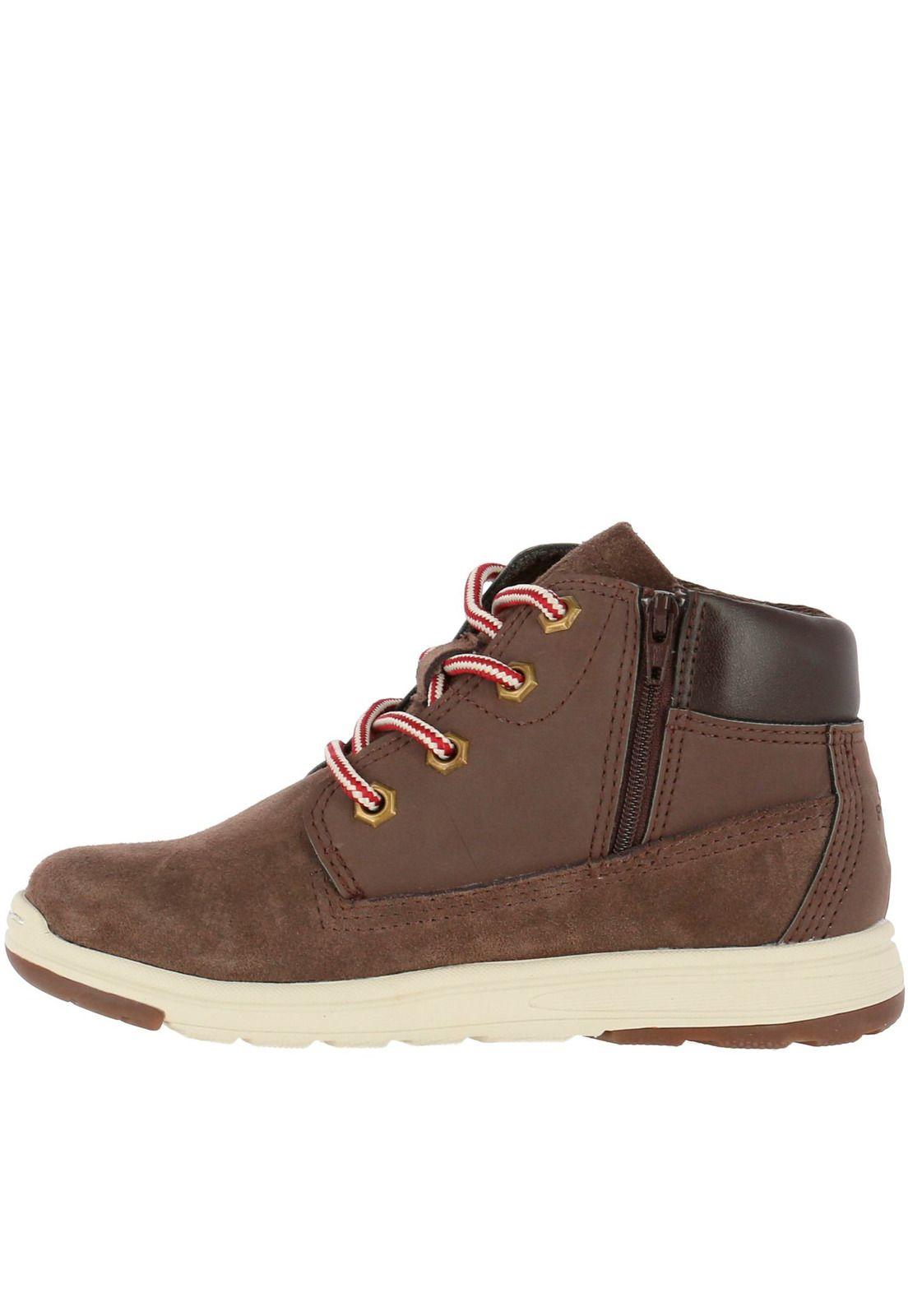 Botin Cuero Tracker Café-3