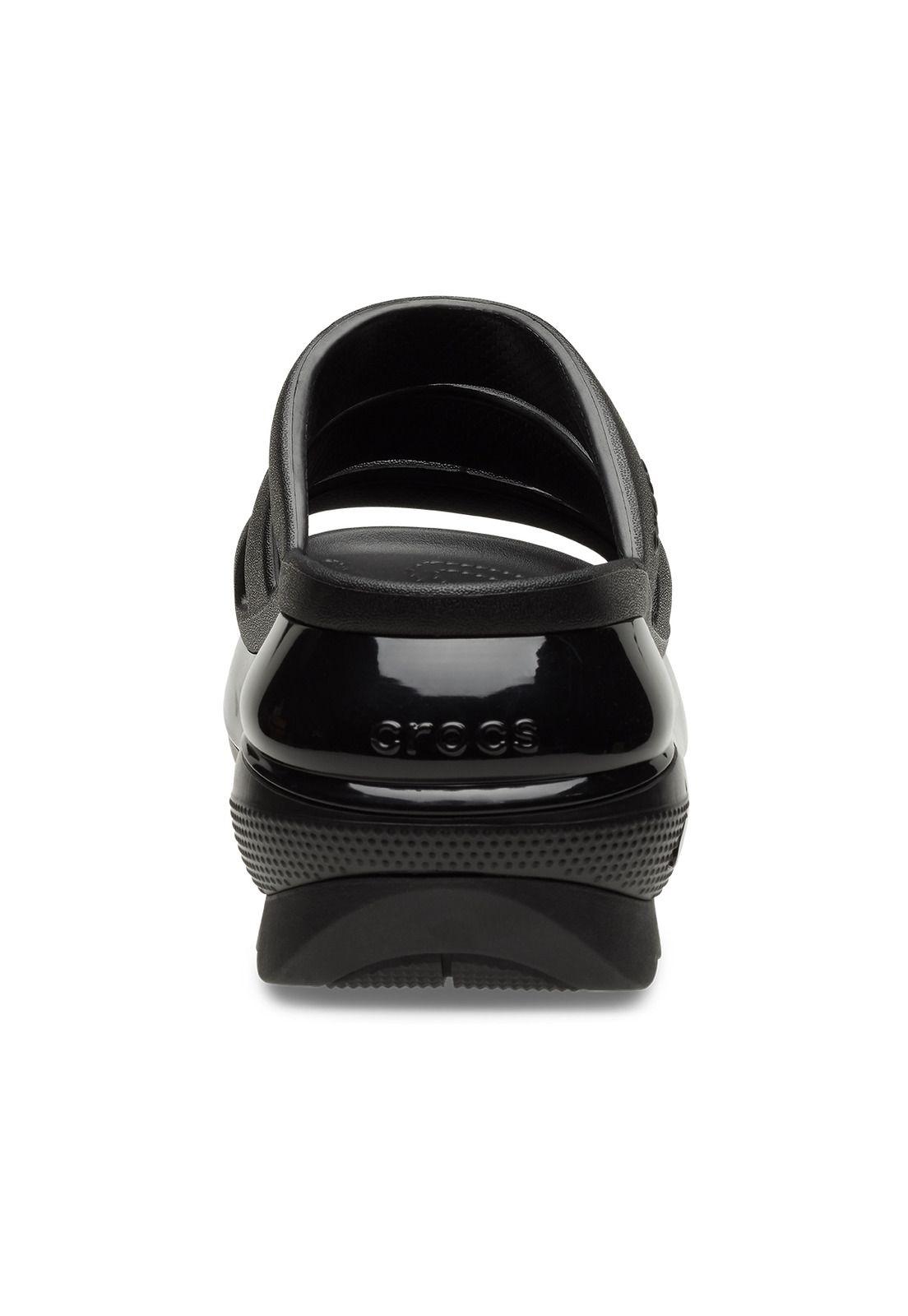 Sandalia Crocs Mujer Megacrush Tr Strap Negro-8