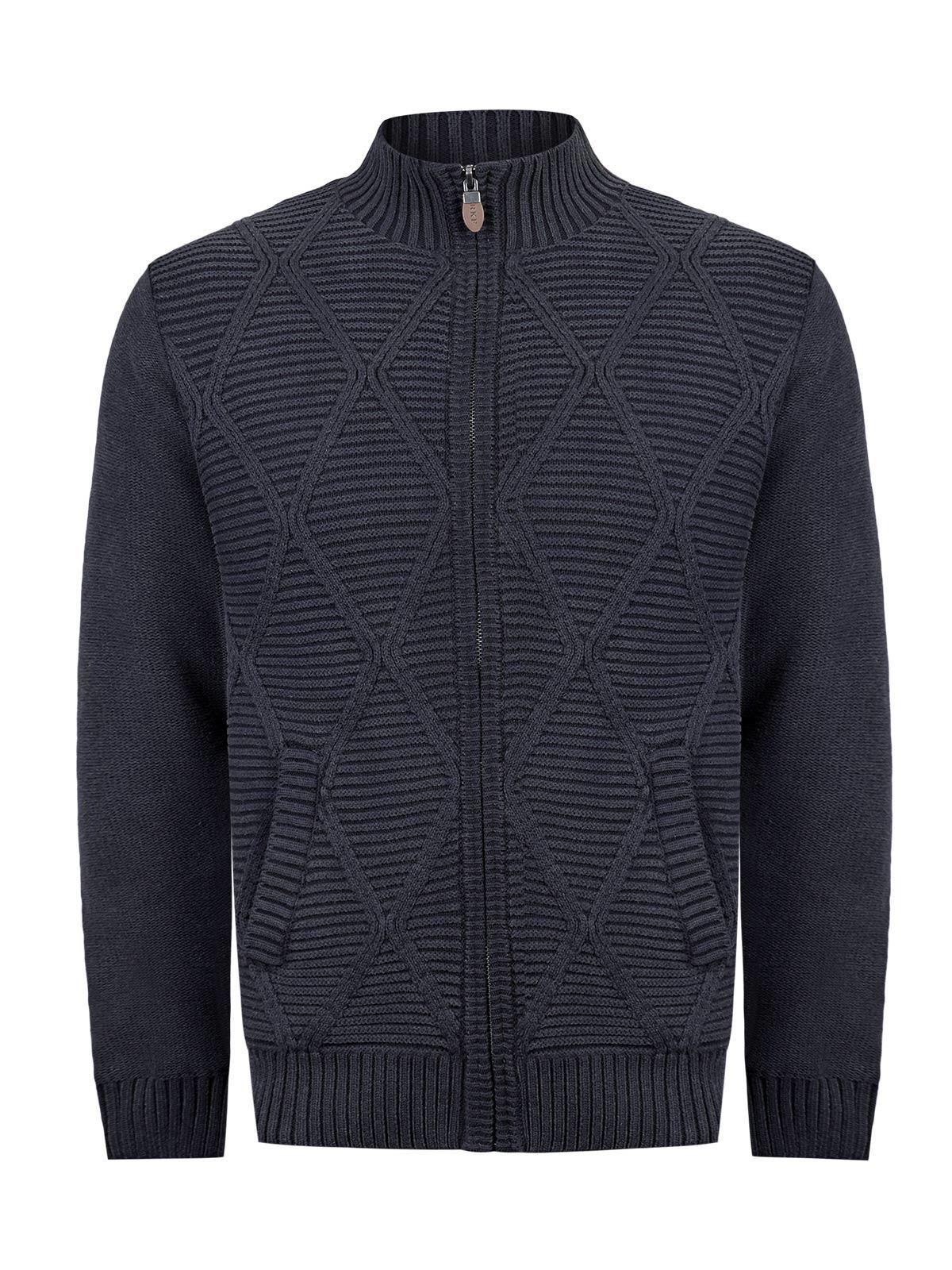 Sweater Algodón Orgánico Hombre Parker Azul-0