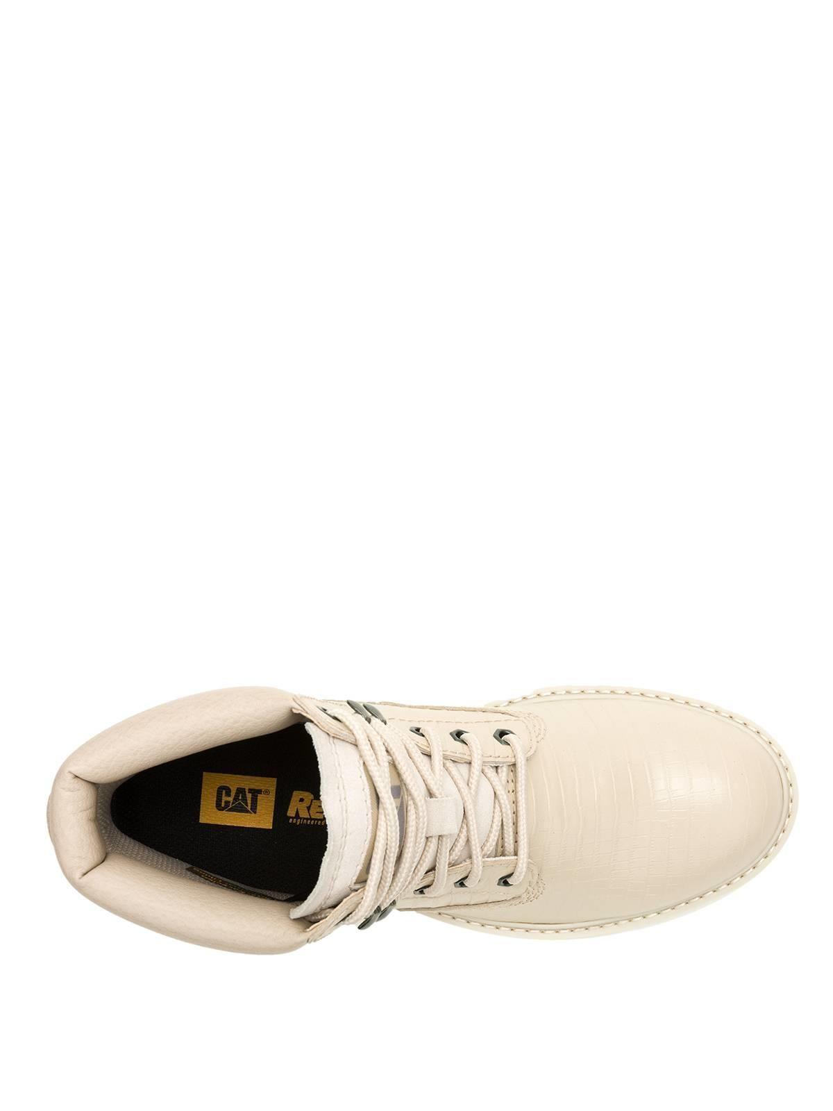 Botin Cuero Mujer Colorado Beige-6
