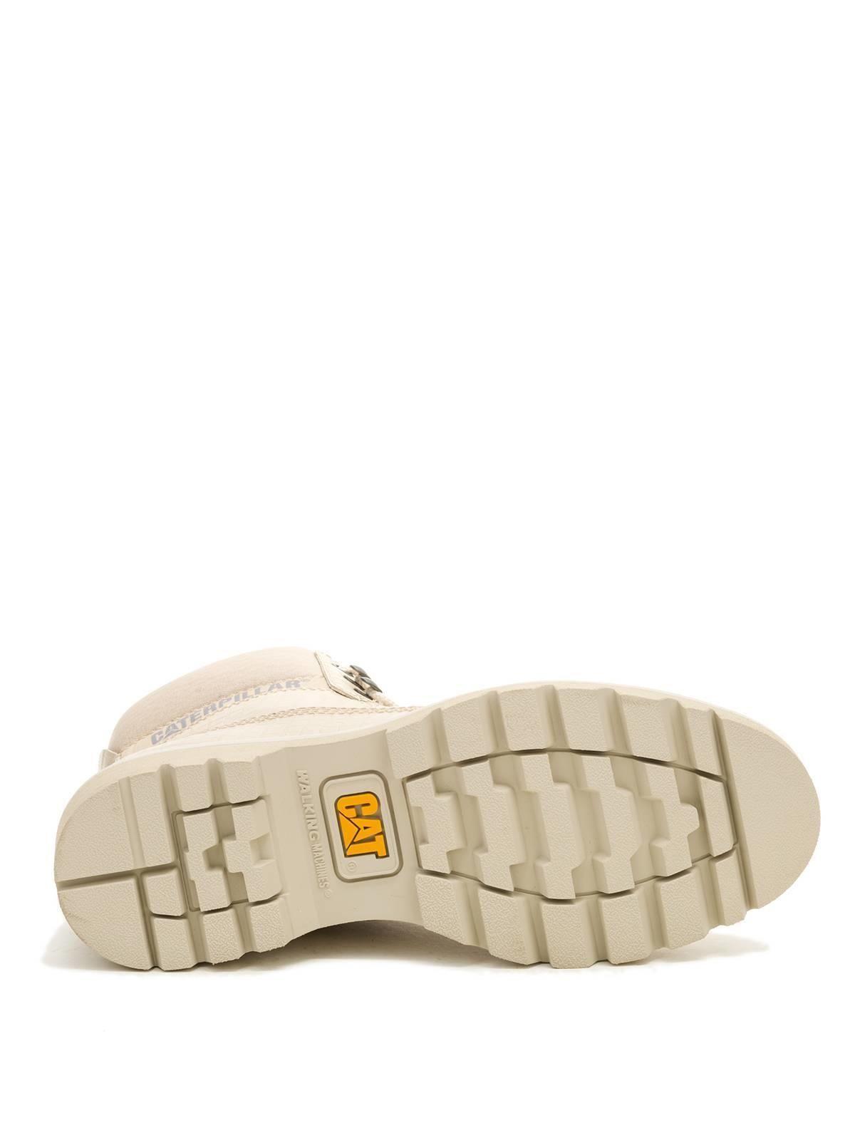 Botin Cuero Mujer Colorado Beige-7