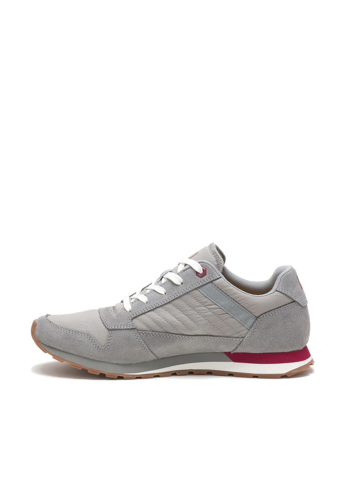 Zapatilla Cuero/Poliéster Ventura Gris Hombre-2
