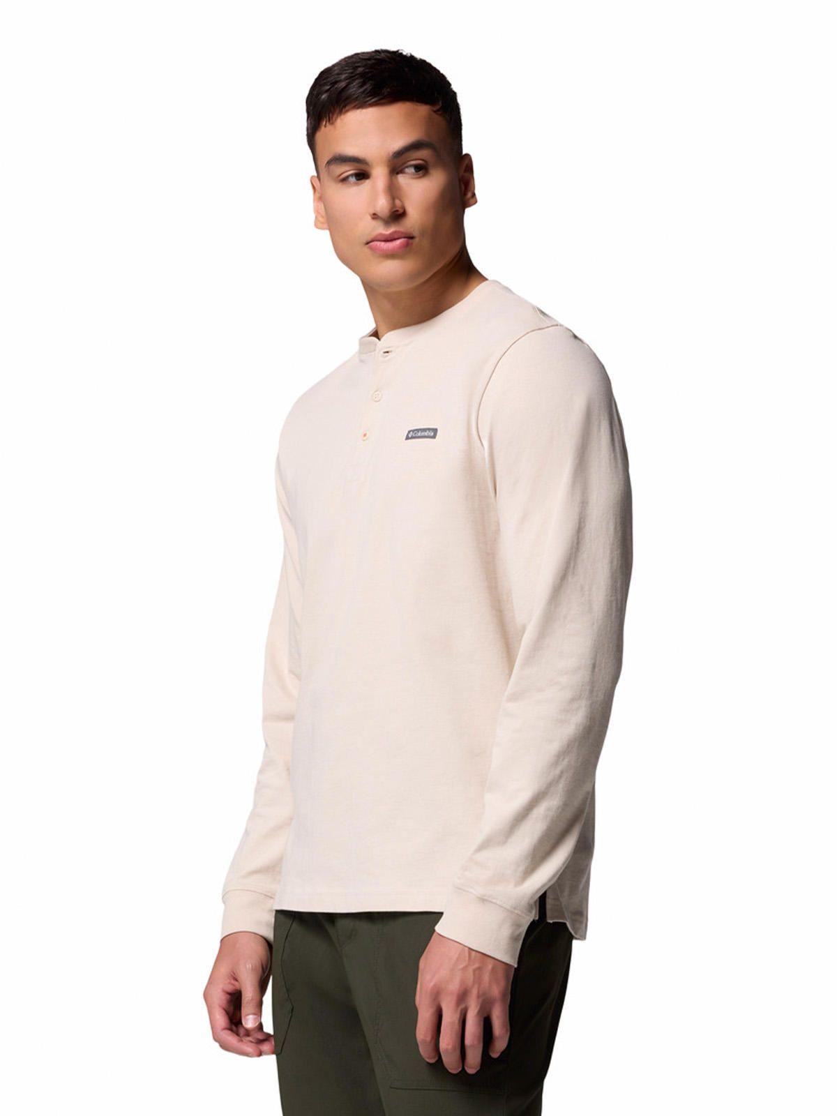 Polera ML Hombre Landroamer Ls Henley Gris-1