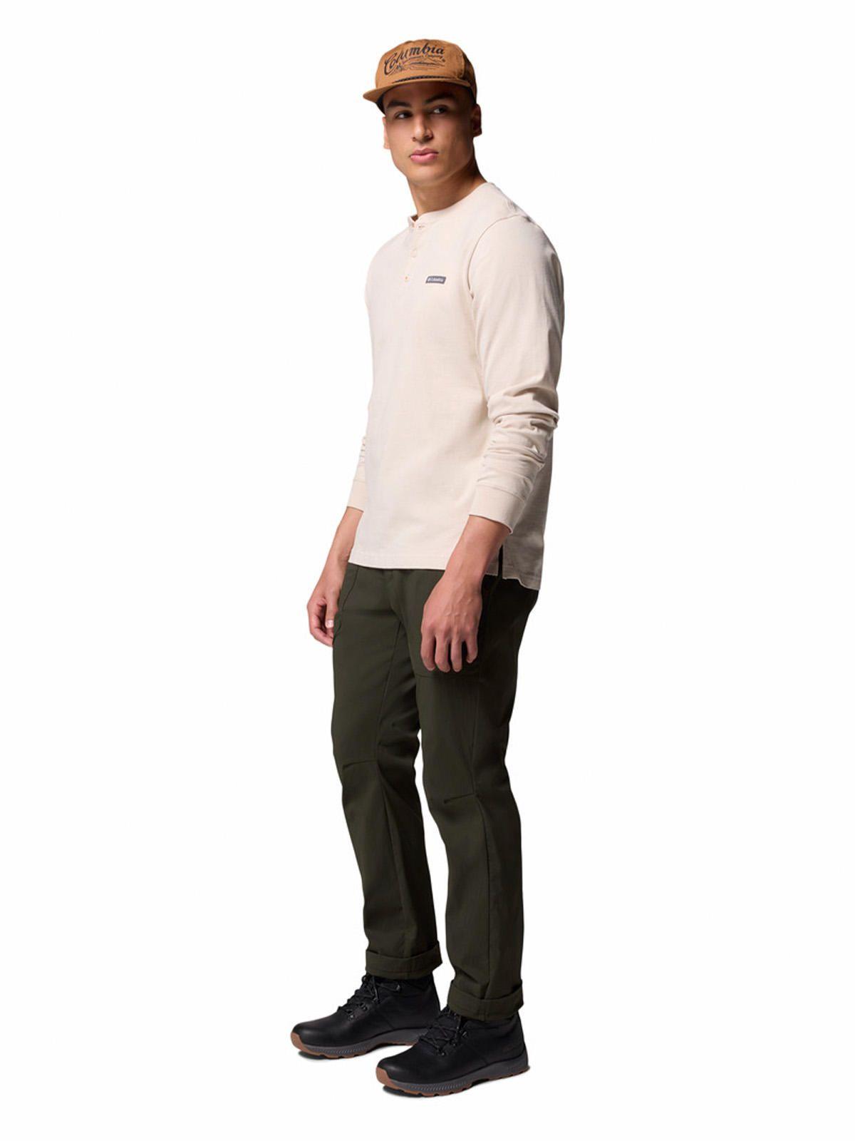 Polera ML Hombre Landroamer Ls Henley Gris-6