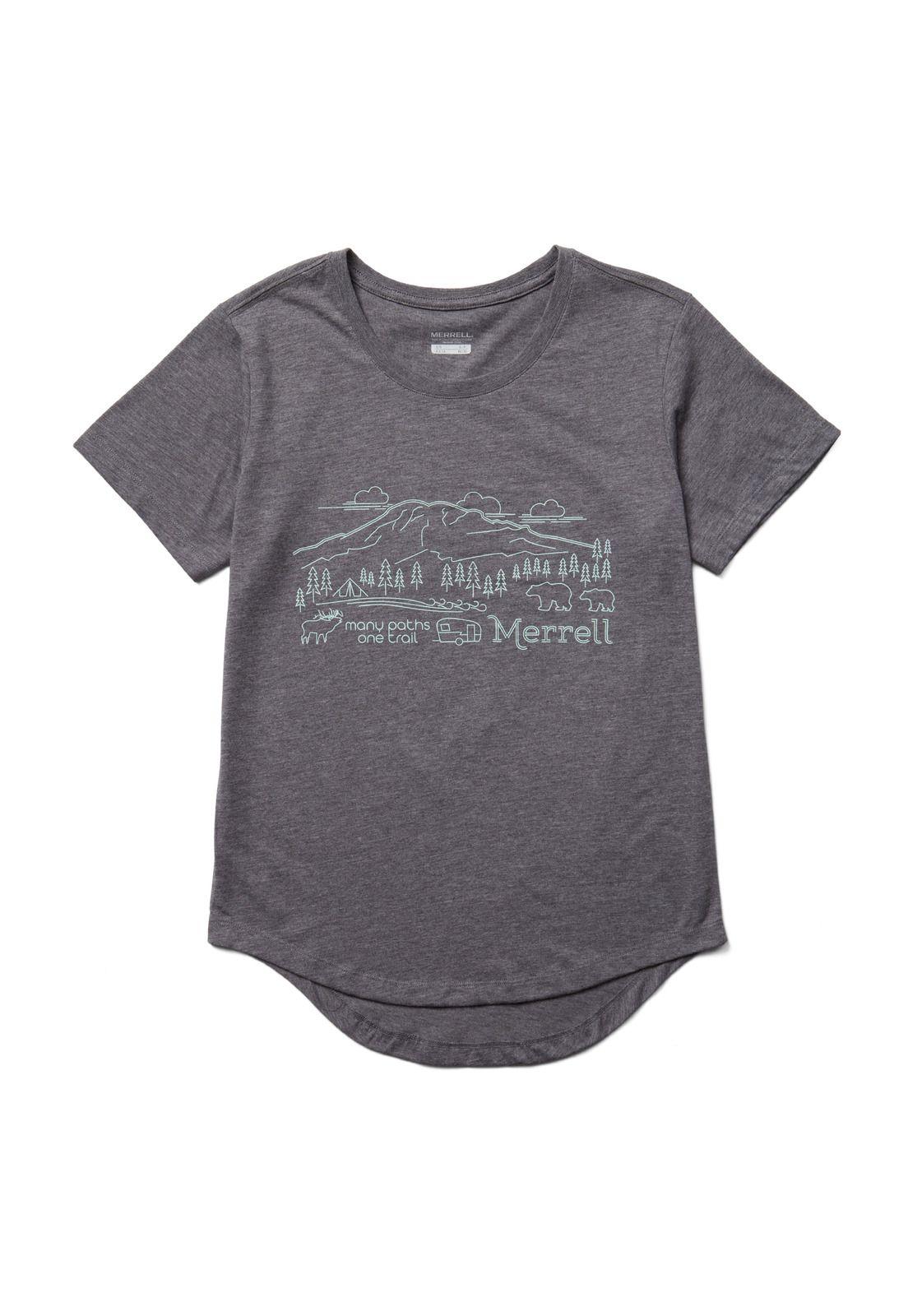 Polera Mujer Camper Ss Tee Gris-0