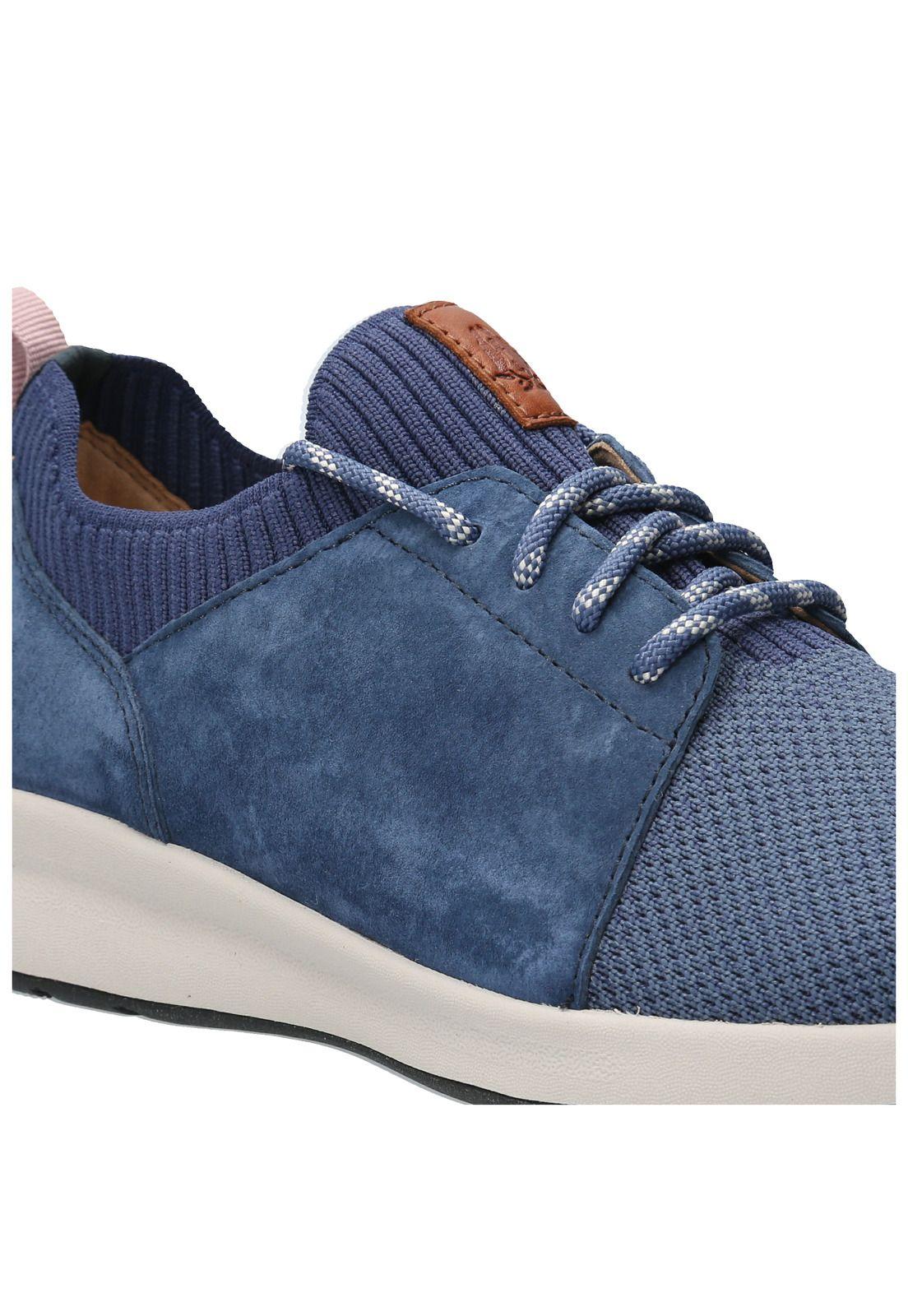 Zapatilla Mujer Spinal Knit Azul-7
