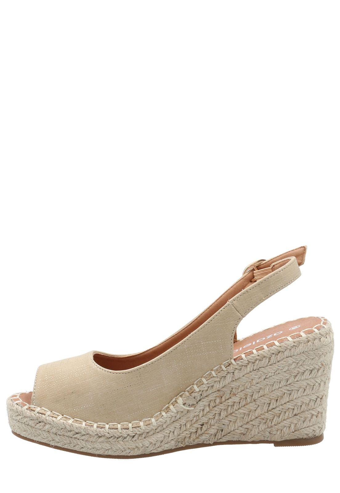 Sandalia Mujer Giovanni Beige -5