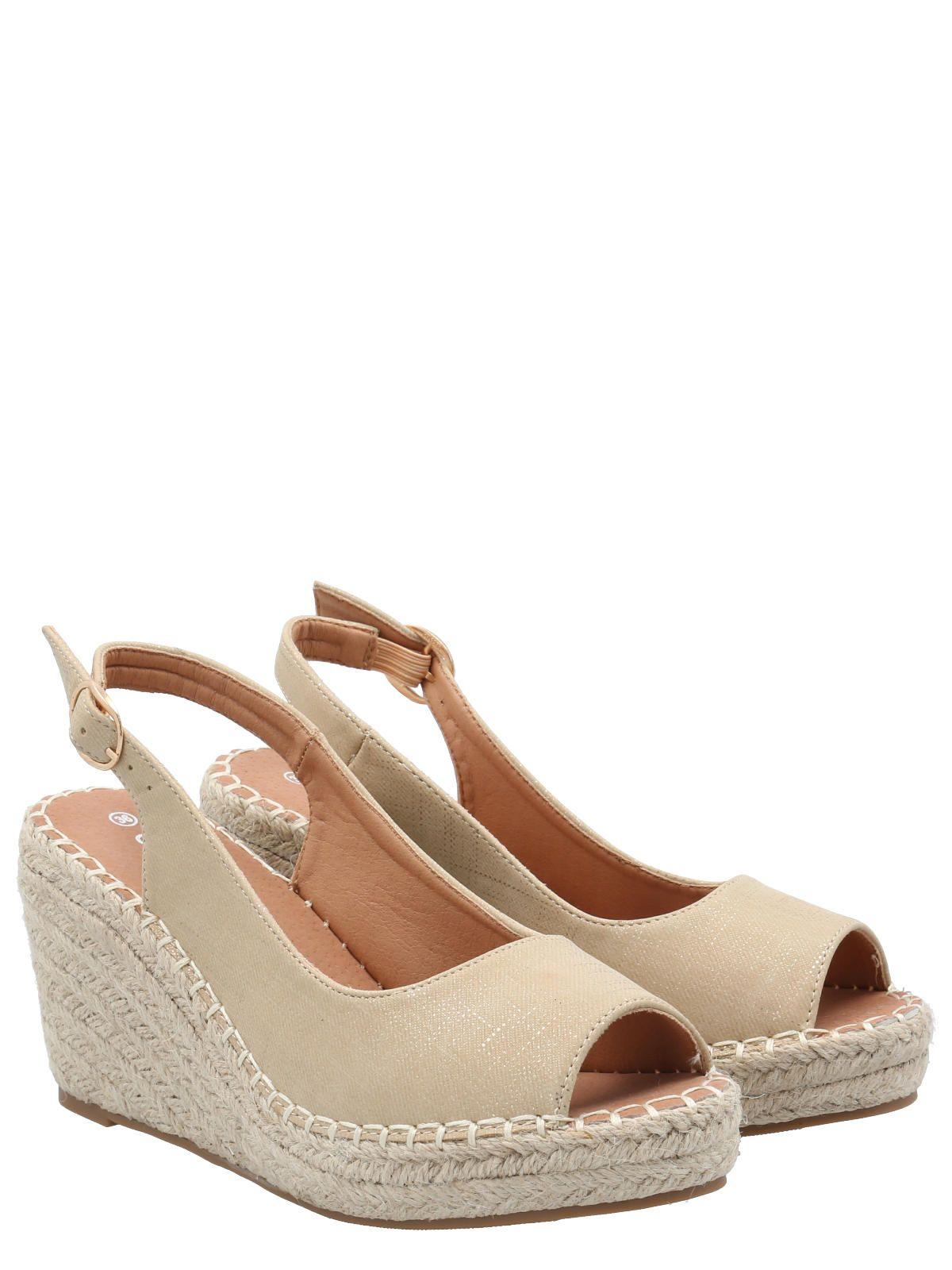 Sandalia Mujer Giovanni Beige -7