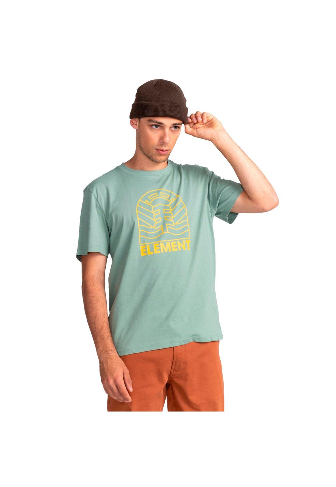 Polera M/C Hombre Adonis Verde-0